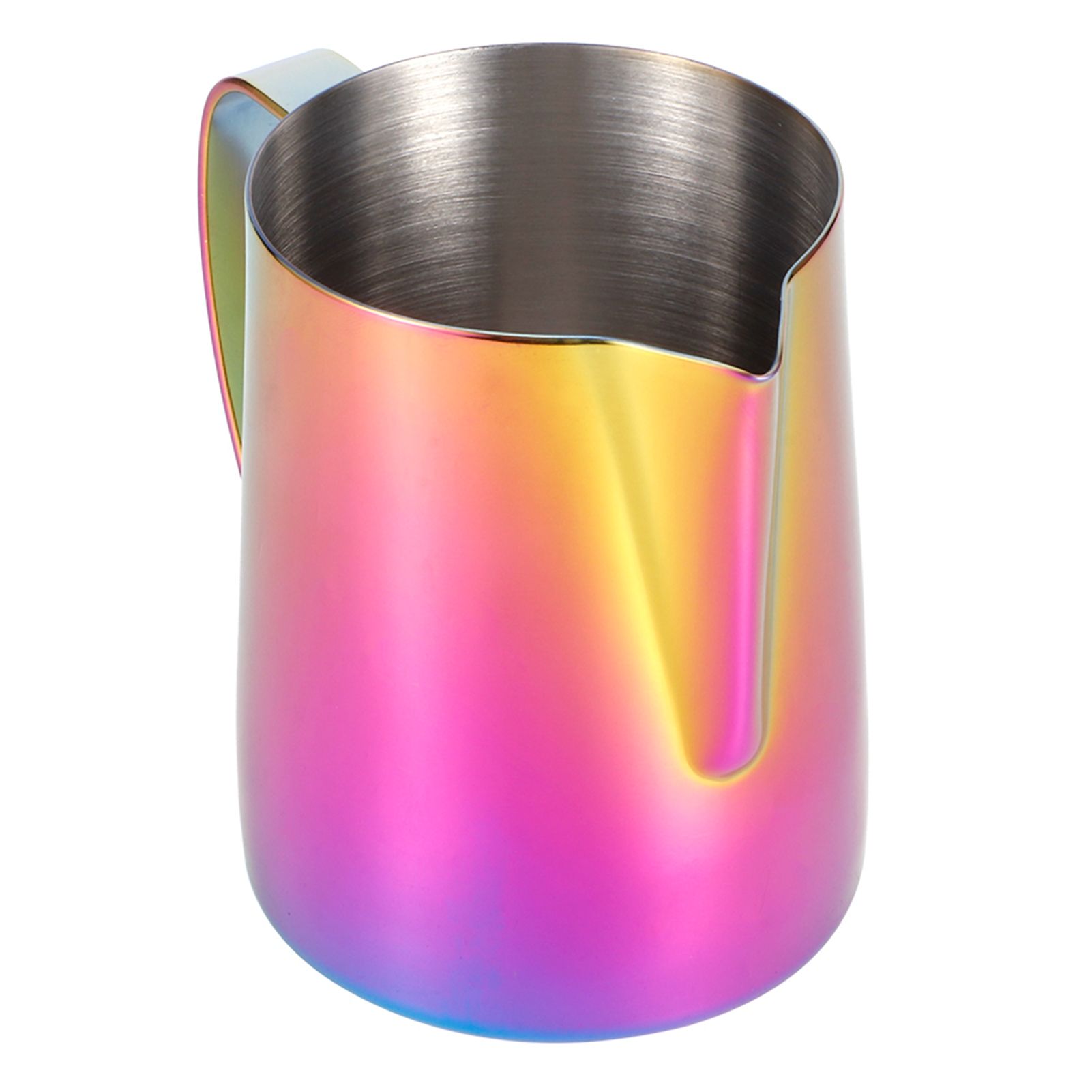 Coffee Cup 304 Stainless Steel Milk Frothing Pitcher Mug with Handle for Latte view 3