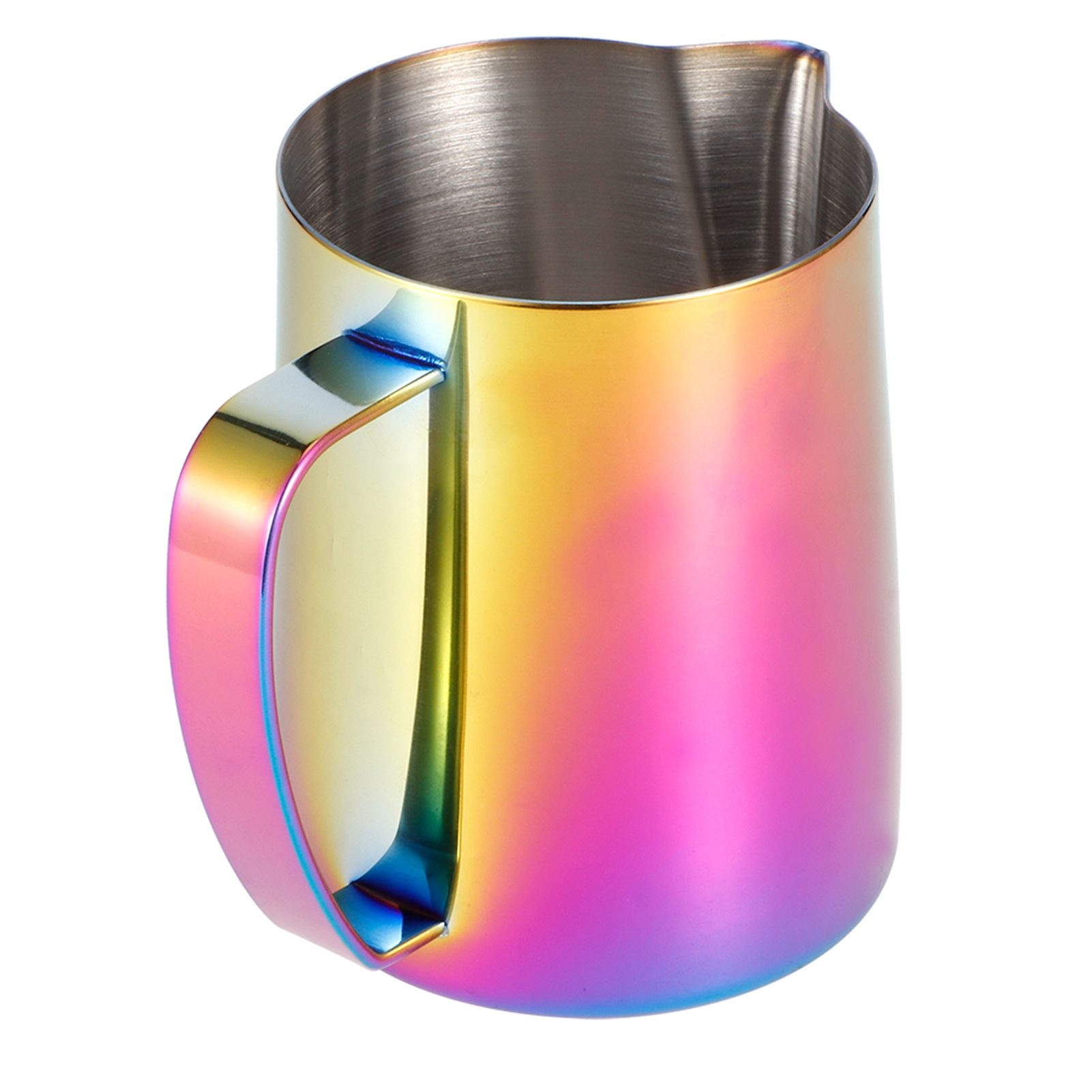 Coffee Cup 304 Stainless Steel Milk Frothing Pitcher Mug with Handle for Latte view 4