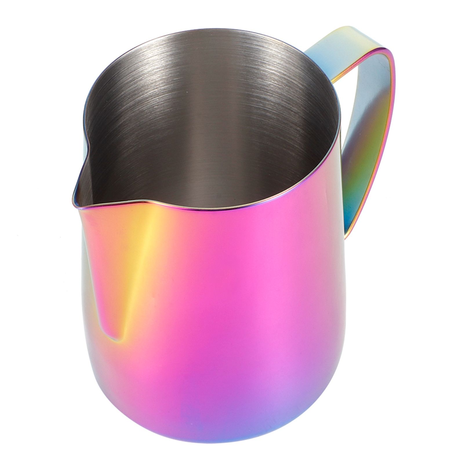 Coffee Cup 304 Stainless Steel Milk Frothing Pitcher Mug with Handle for Latte view 5