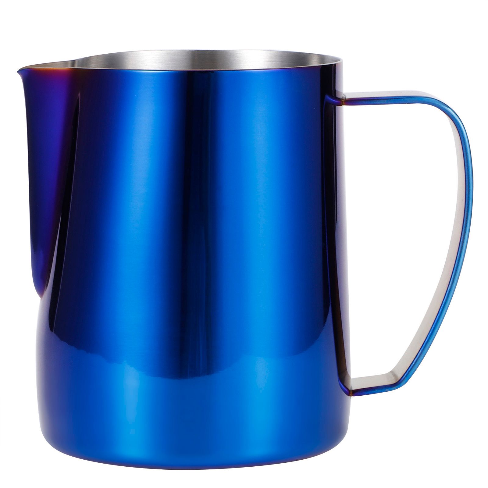 Japanese Style Stainless Steel Colorful Coffee Jug Milk Frothing Cup Latte Art view 2