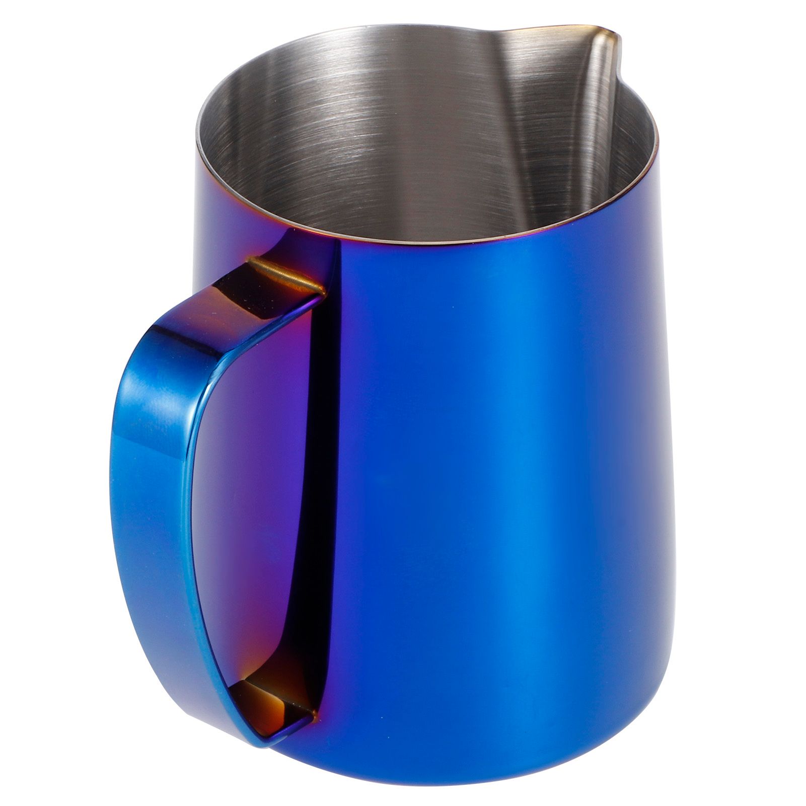 Japanese Style Stainless Steel Colorful Coffee Jug Milk Frothing Cup Latte Art view 4