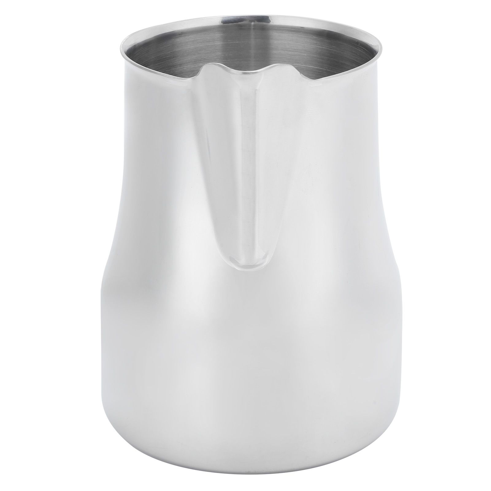 Stainless Steel Pointed Mouth Coffee Milk Frothing Cup Coffee Jug Pitcher for