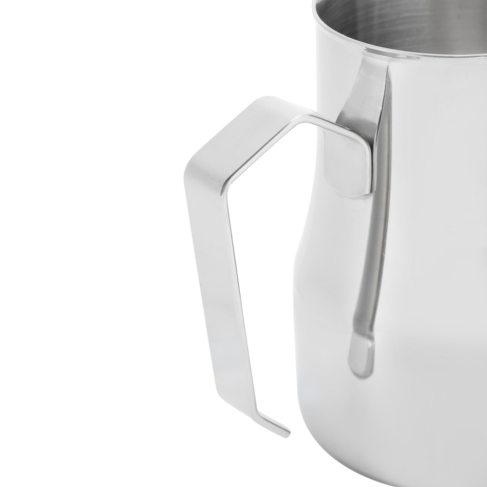 Stainless Steel Pointed Mouth Coffee Milk Frothing Cup Coffee Jug Pitcher for view 12