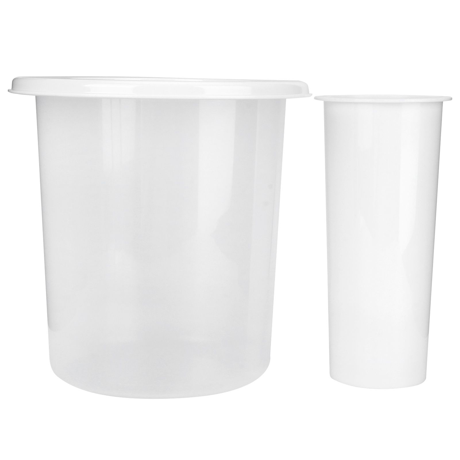 Clear Reusable Shaved Ice Molds Cup for Ice Bucket Refillable Making Model view 3