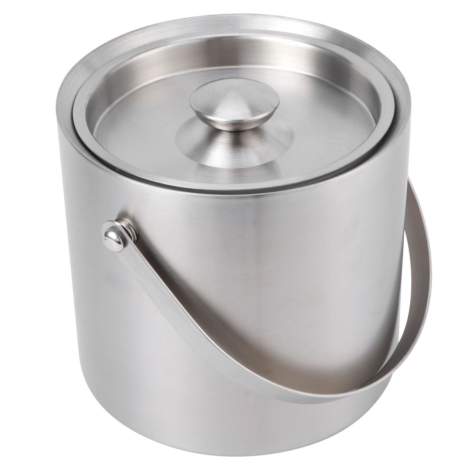 3L Ice Bucket with Lid Portable Double Wall Wine Ice Barrel for Bar Hotel view 6