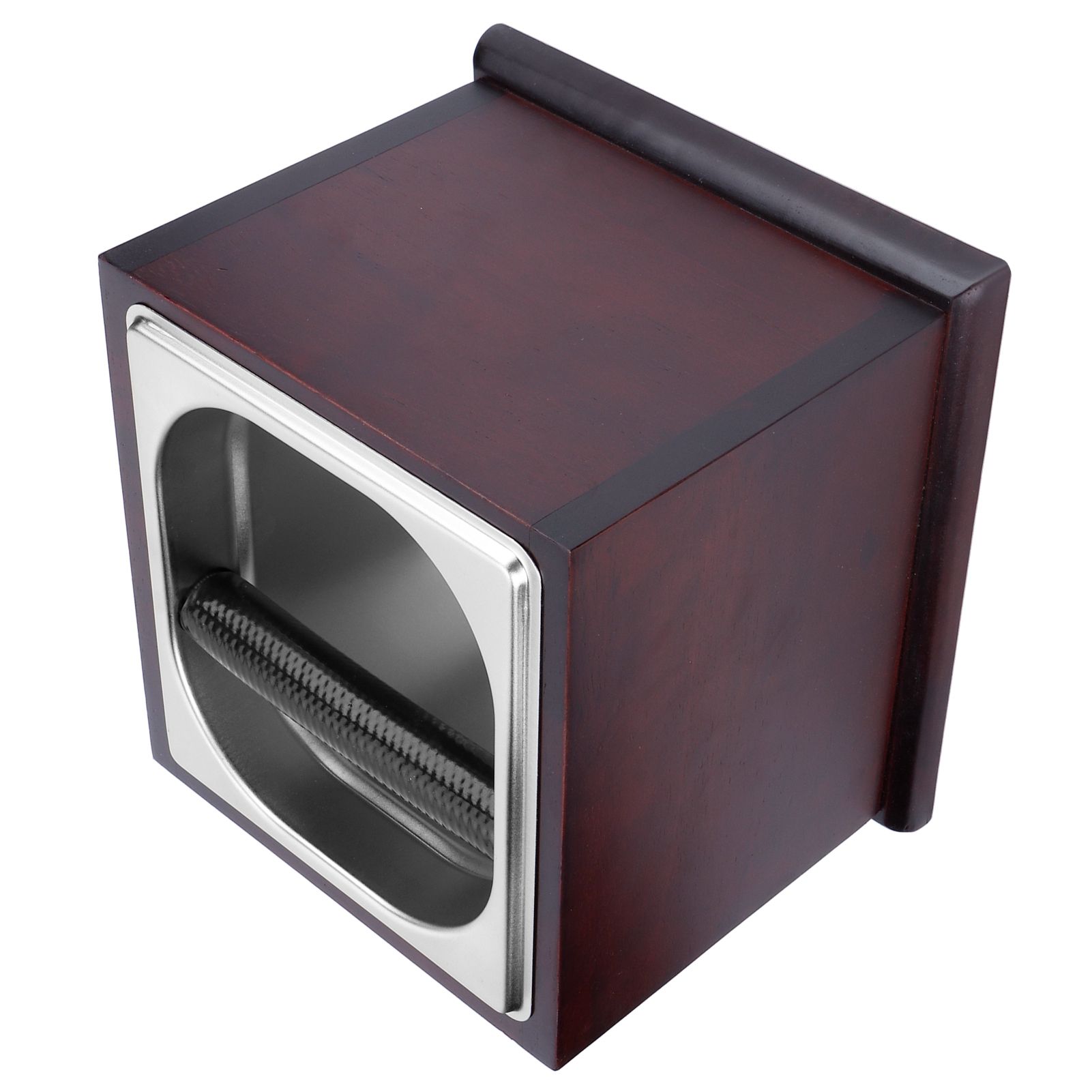 Knock Box Stainless Steel Coffee Grounds Container Waste Bin Coffee Shop view 6