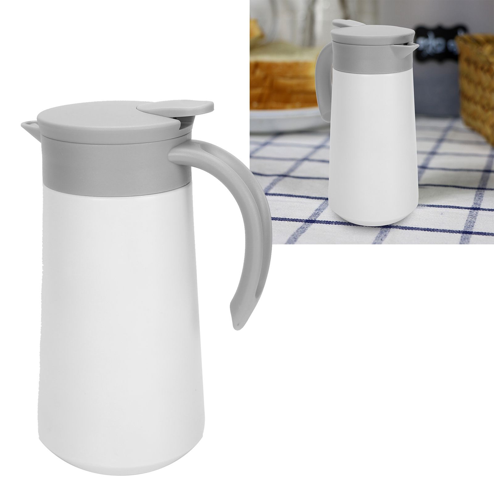 800ML Thermal Jug Large Capacity Stainless Steel Liner Insulated Water Jug view 9