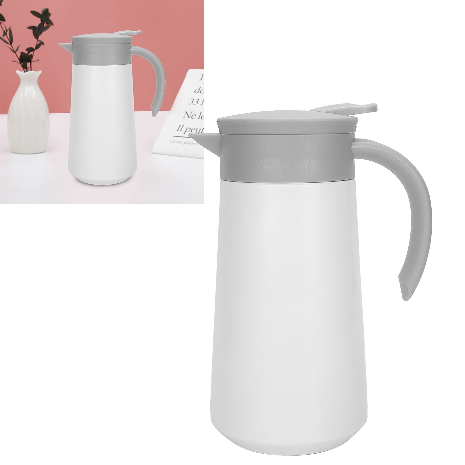 800ML Thermal Jug Large Capacity Stainless Steel Liner Insulated Water Jug view 10