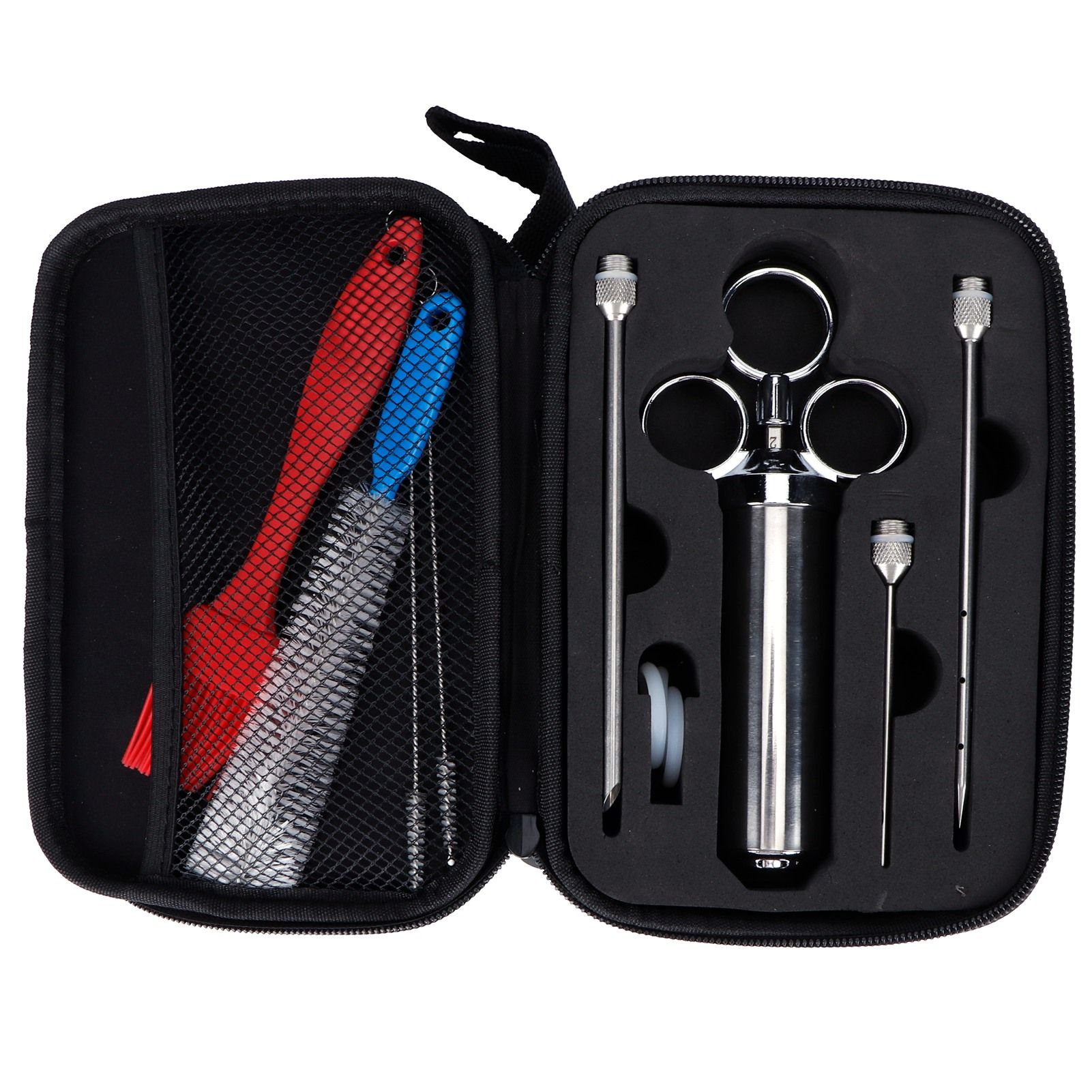 BBQ Meat Injector Kit Condiment Seasoning Syringe Barbecue Tools Kitchen Accessory — image 1