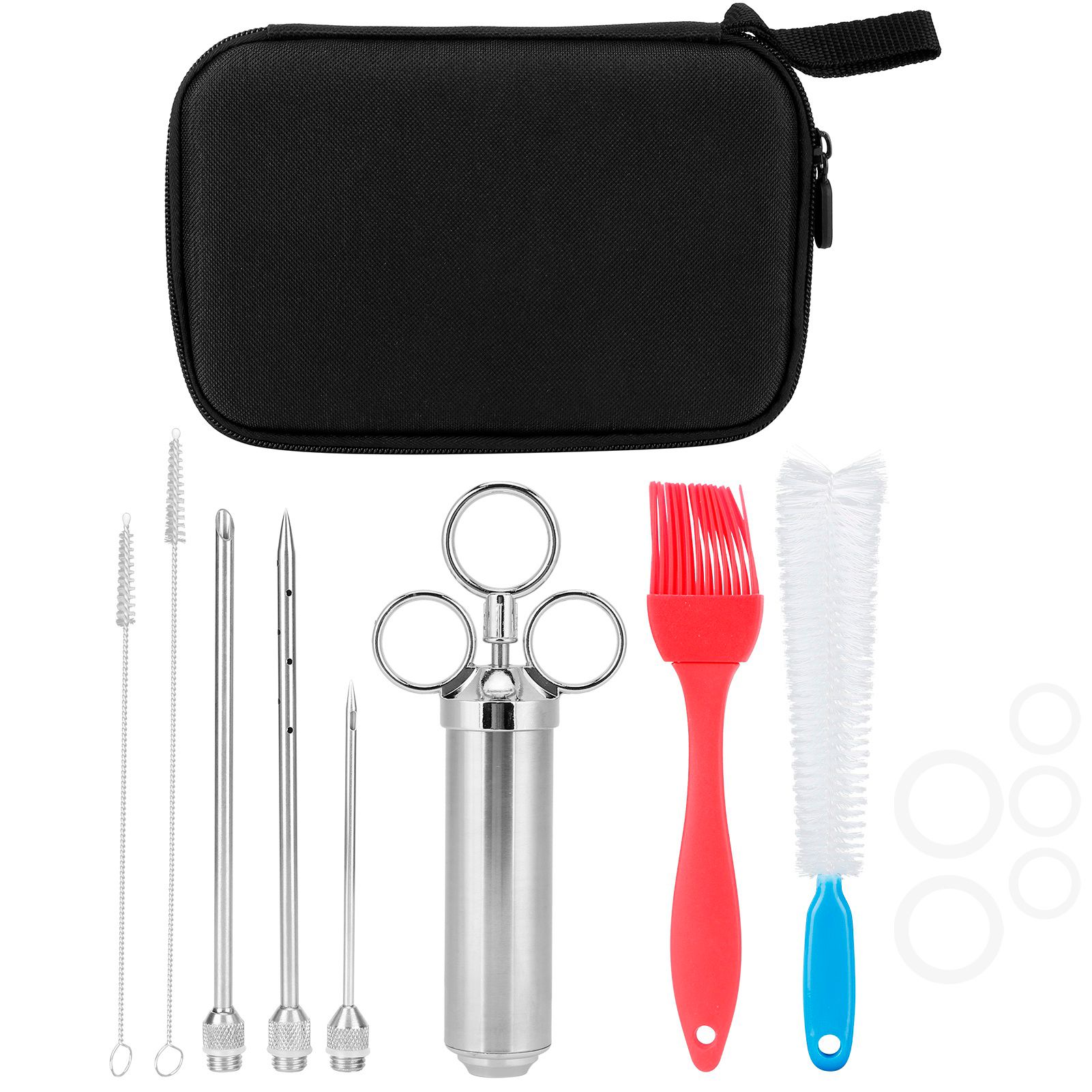BBQ Meat Injector Kit Condiment Seasoning Syringe Barbecue Tools Kitchen Accessory view 2