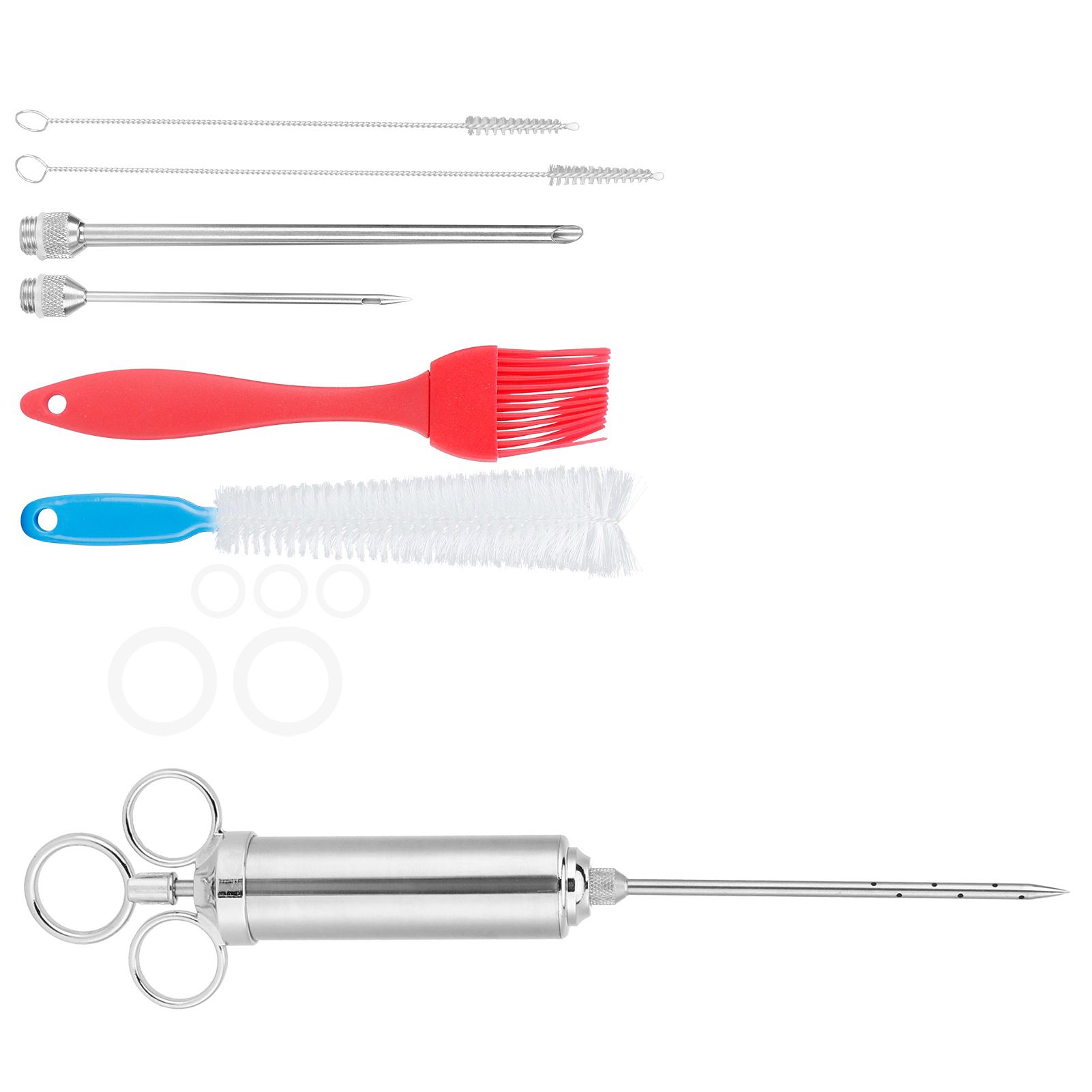 BBQ Meat Injector Kit Condiment Seasoning Syringe Barbecue Tools Kitchen Accessory view 5