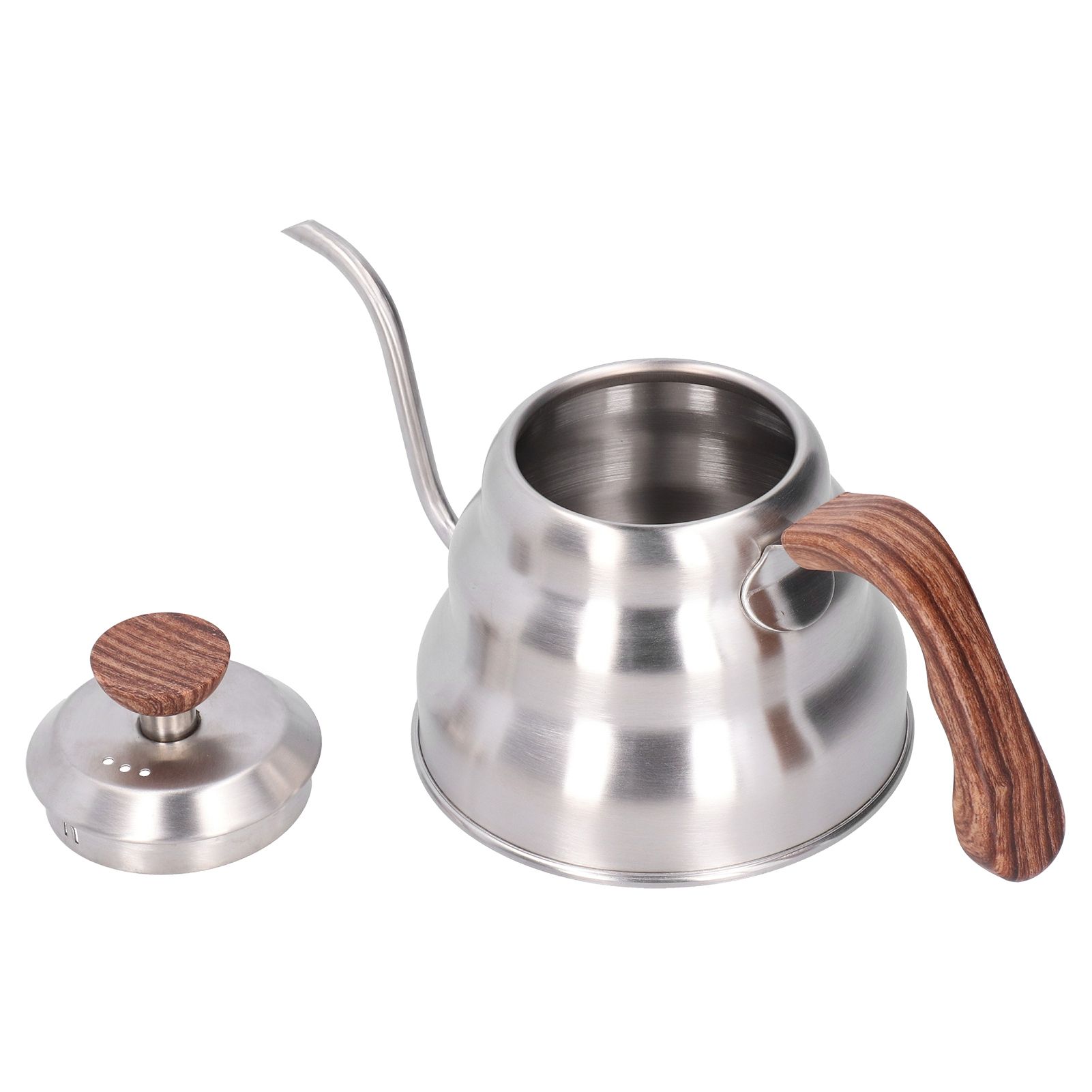Stainless Steel Pour Over Coffee Tea Kettle Gooseneck Spout Pots Kitchen view 7