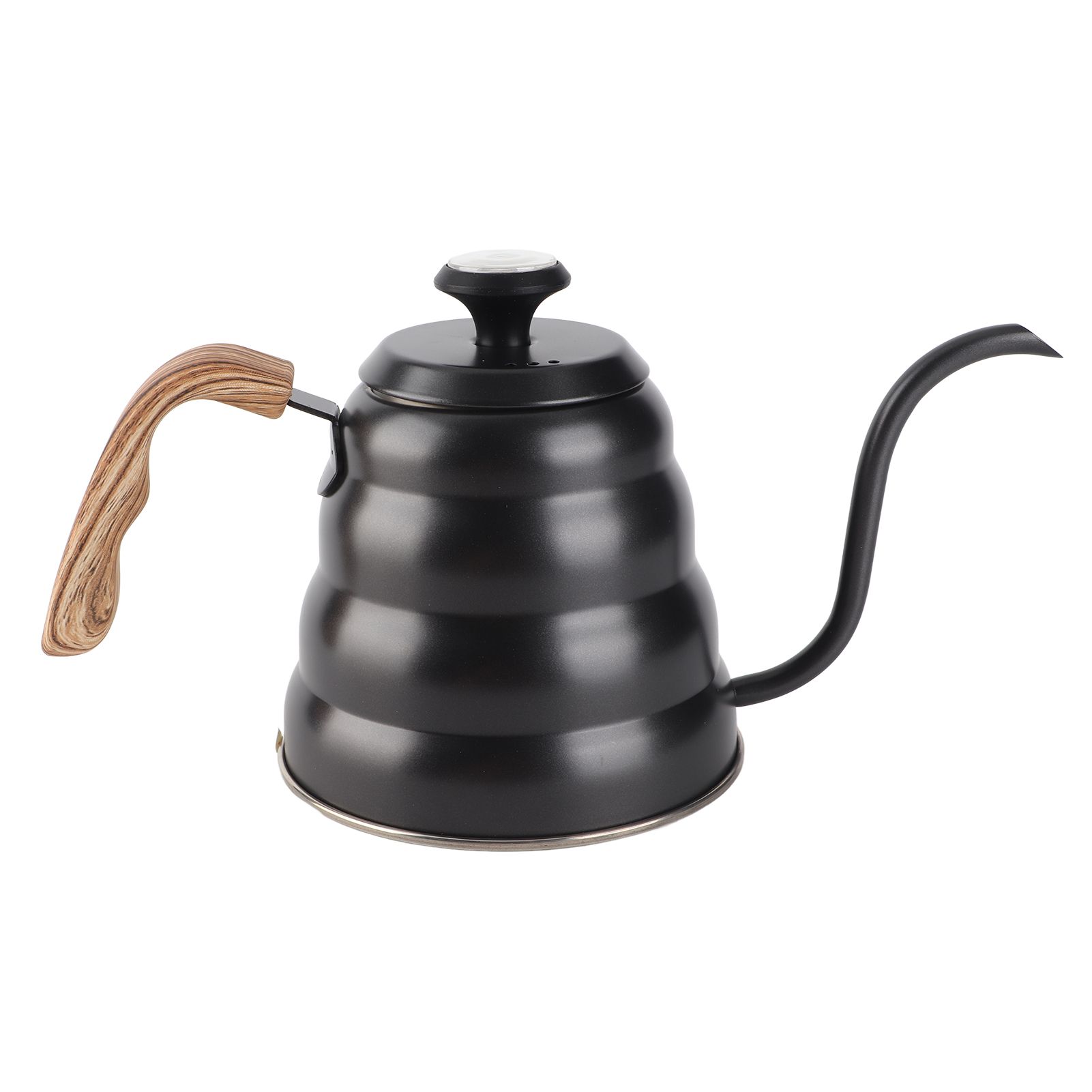 1.2L Stainless Steel Tea Coffee Kettle with Thermometer Gooseneck Spout Pour