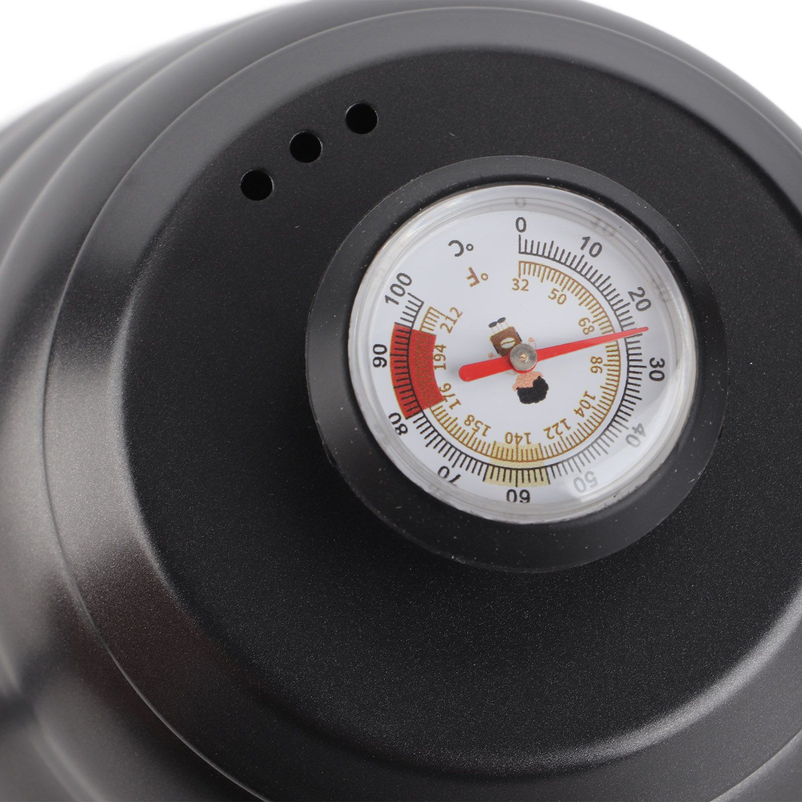 1.2L Stainless Steel Tea Coffee Kettle with Thermometer Gooseneck Spout Pour view 5
