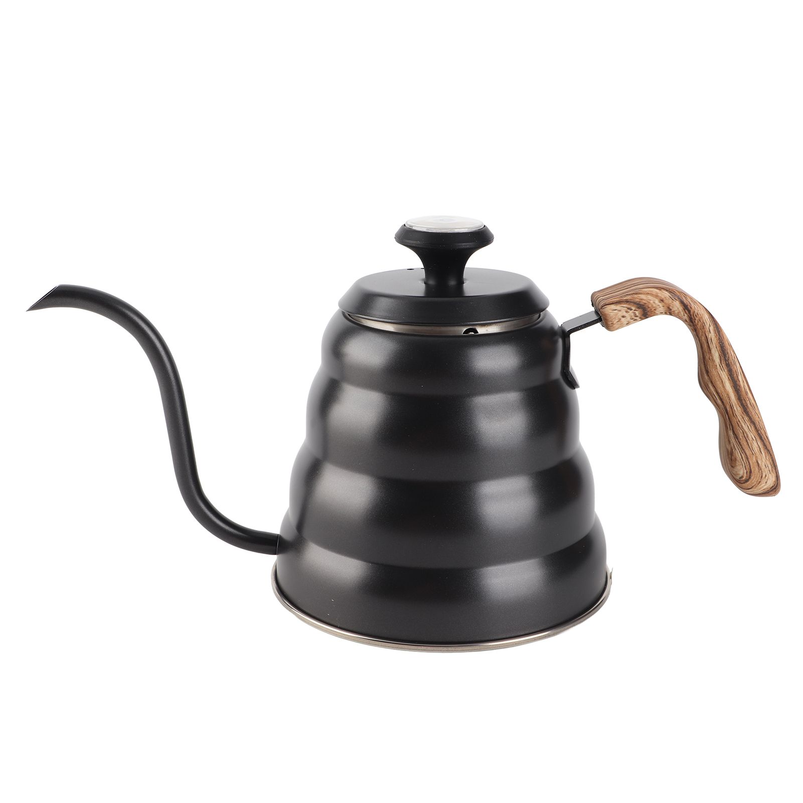 1.2L Stainless Steel Tea Coffee Kettle with Thermometer Gooseneck Spout Pour view 7