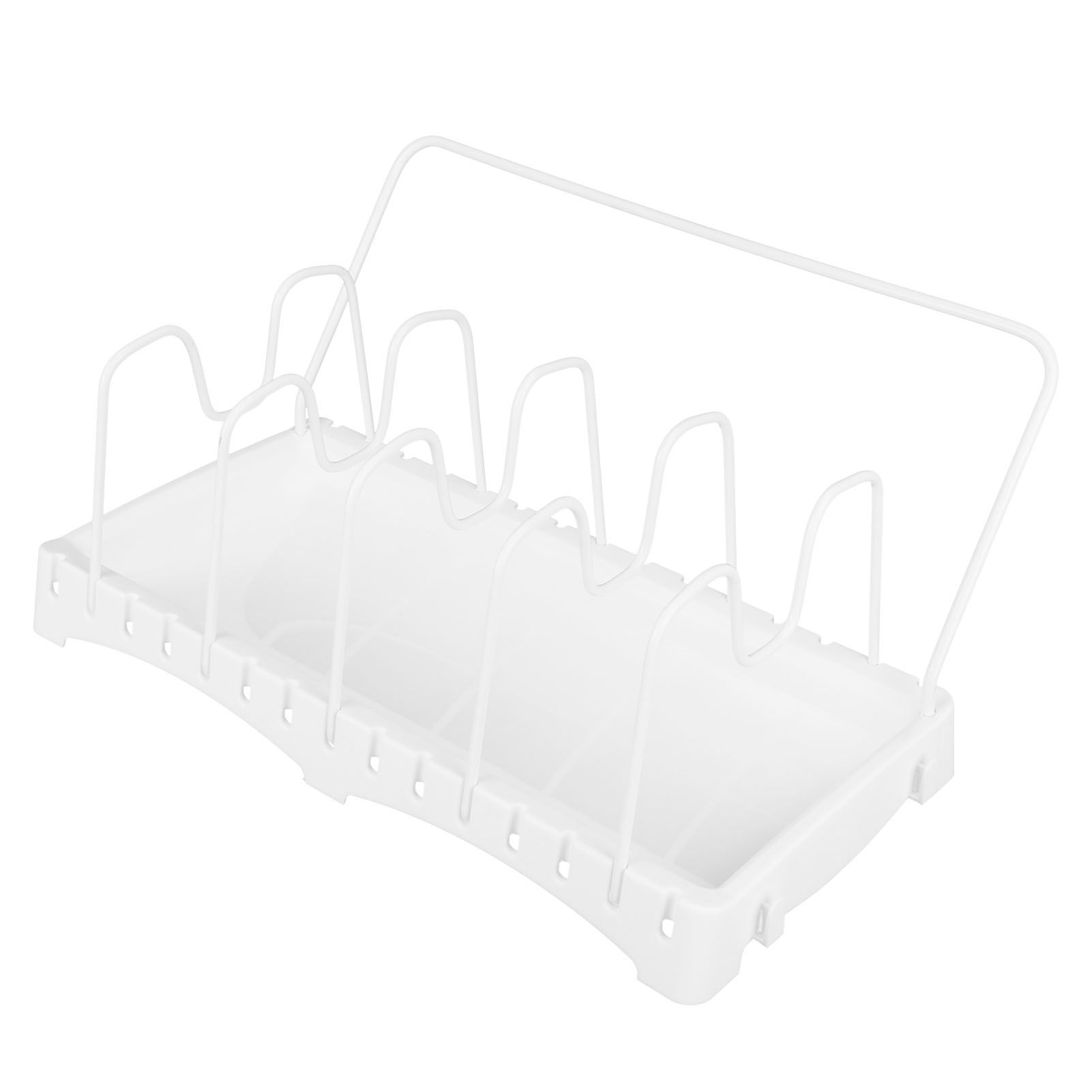 Multifunction Standing Cutting Board Storage Rack Pan Pot Lid Stand Organizer view 3
