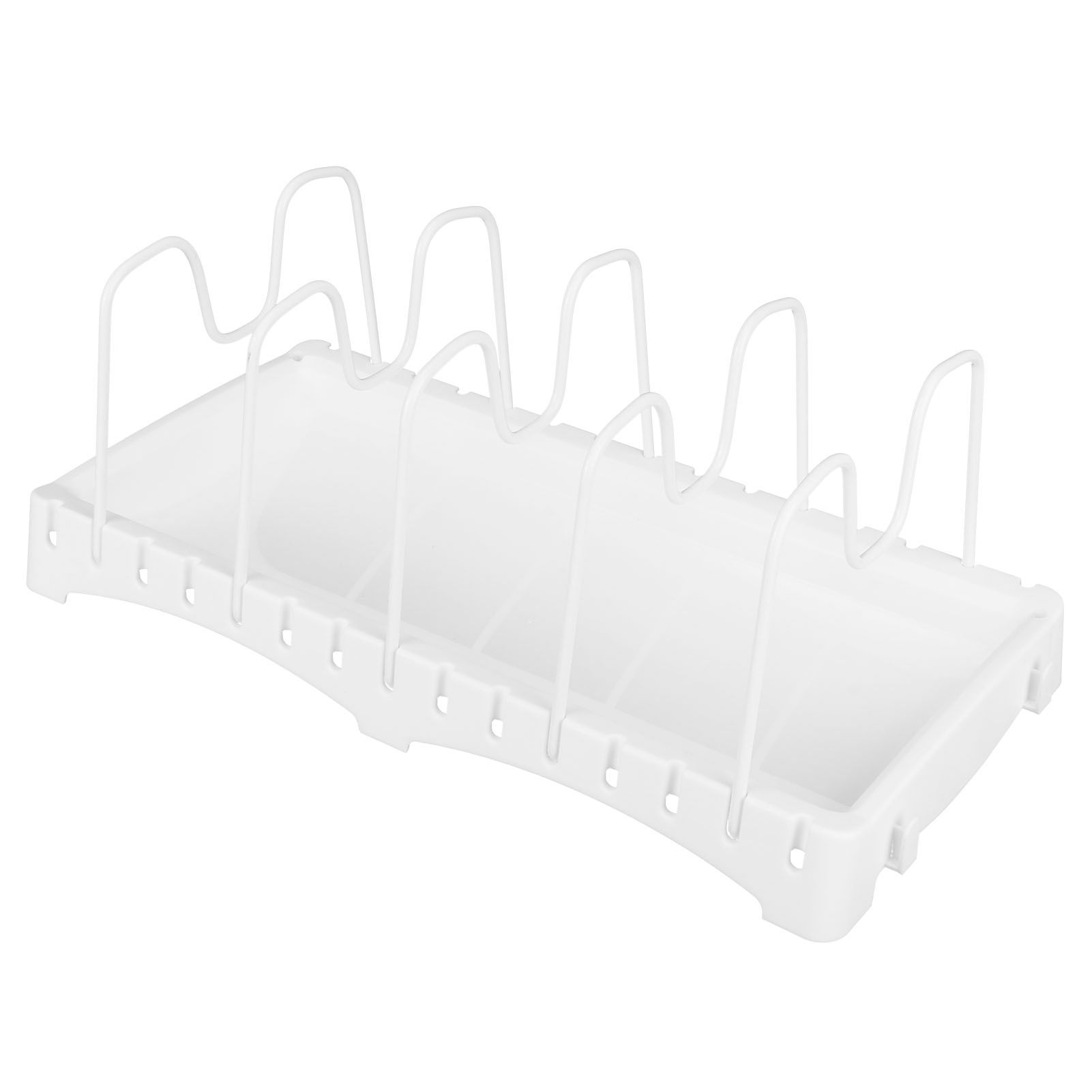 Multifunction Standing Cutting Board Storage Rack Pan Pot Lid Stand Organizer view 5