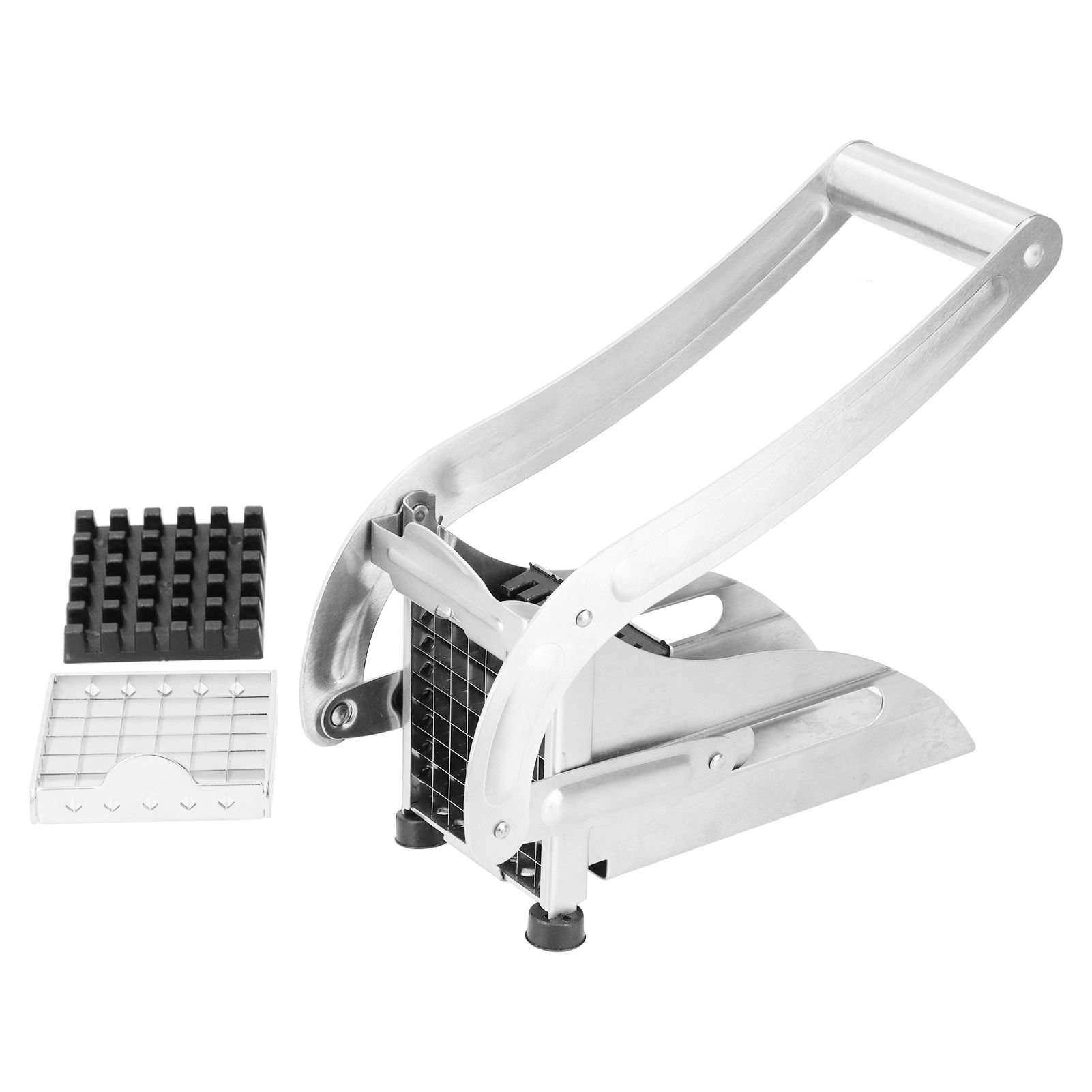 French Fry Cutter Stainless Steel Potato Strip Chopper Cutting Machine for view 2