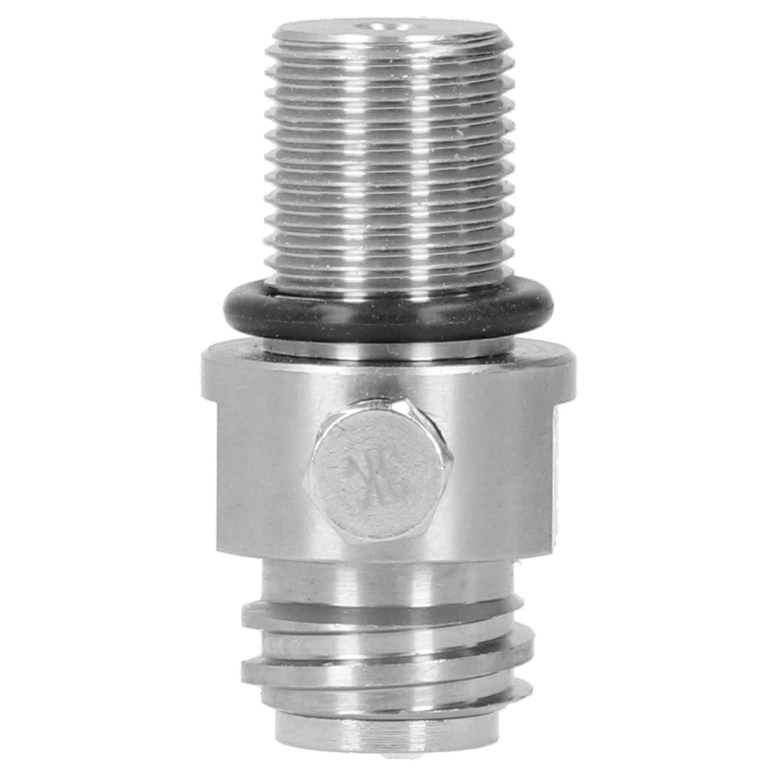 Soda Cylinder Valve Electroplating Brass CO2 Valve Adapter for M18x1.5 Tanks view 2