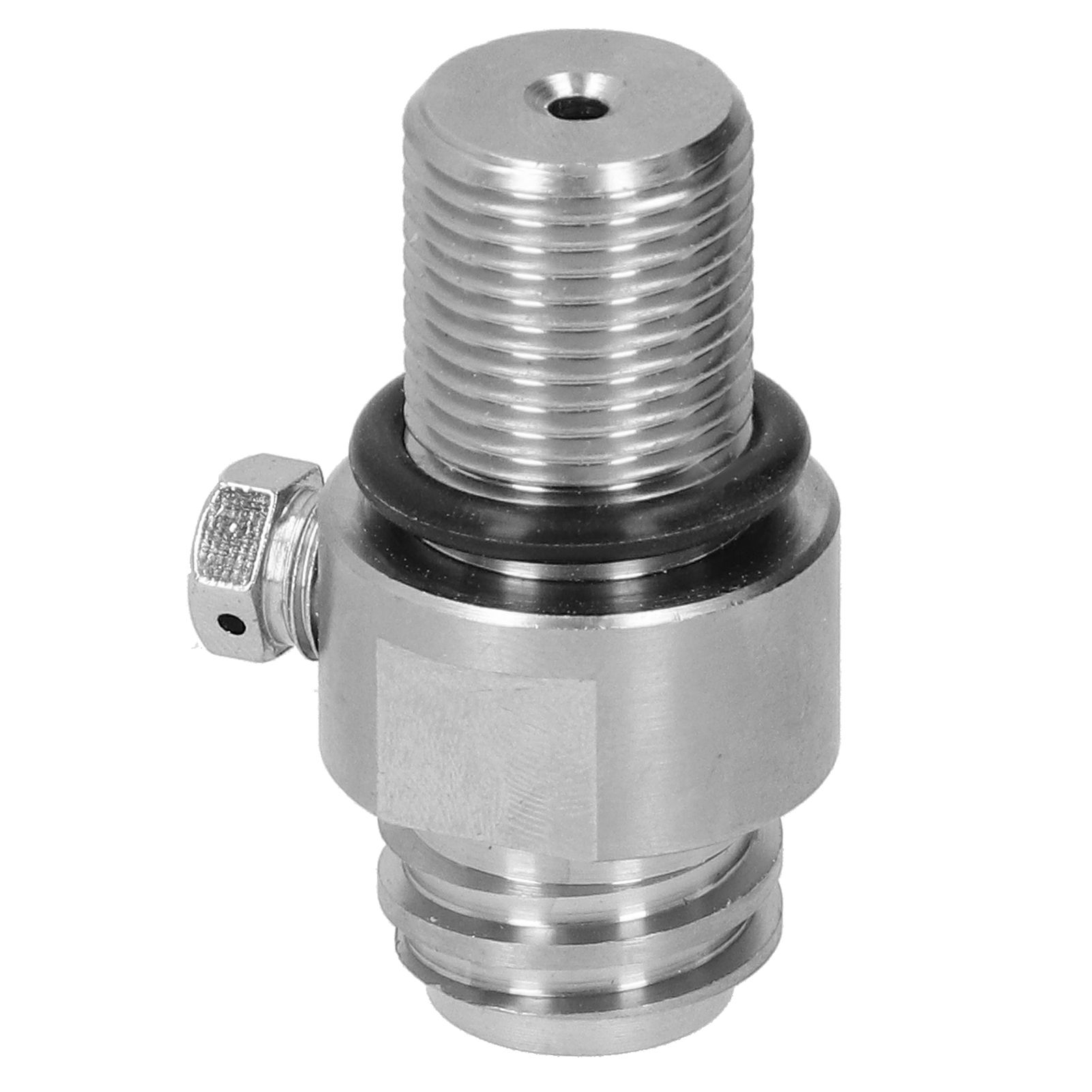 Soda Cylinder Valve Electroplating Brass CO2 Valve Adapter for M18x1.5 Tanks view 3