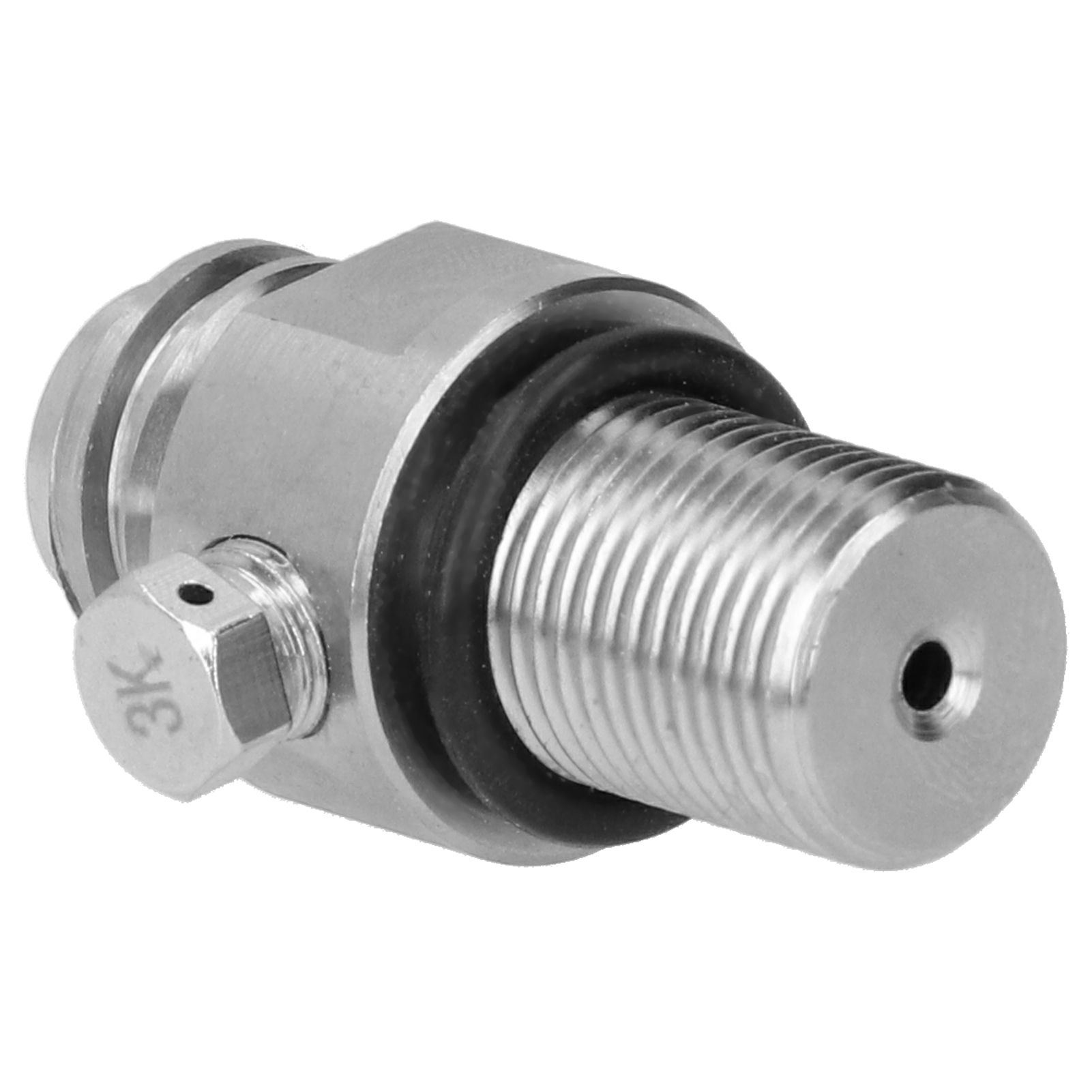 Soda Cylinder Valve Electroplating Brass CO2 Valve Adapter for M18x1.5 Tanks view 4