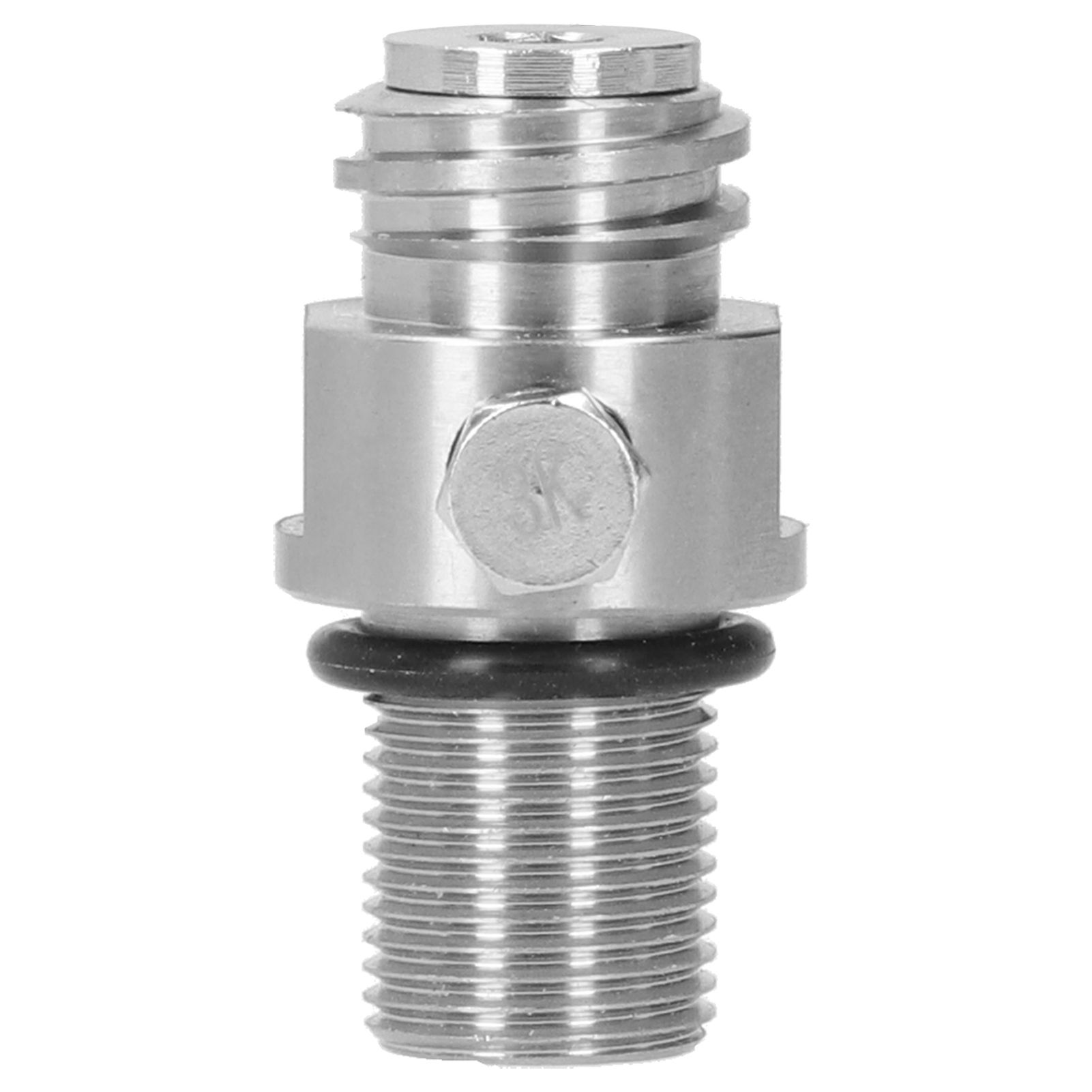 Soda Cylinder Valve Electroplating Brass CO2 Valve Adapter for M18x1.5 Tanks view 5