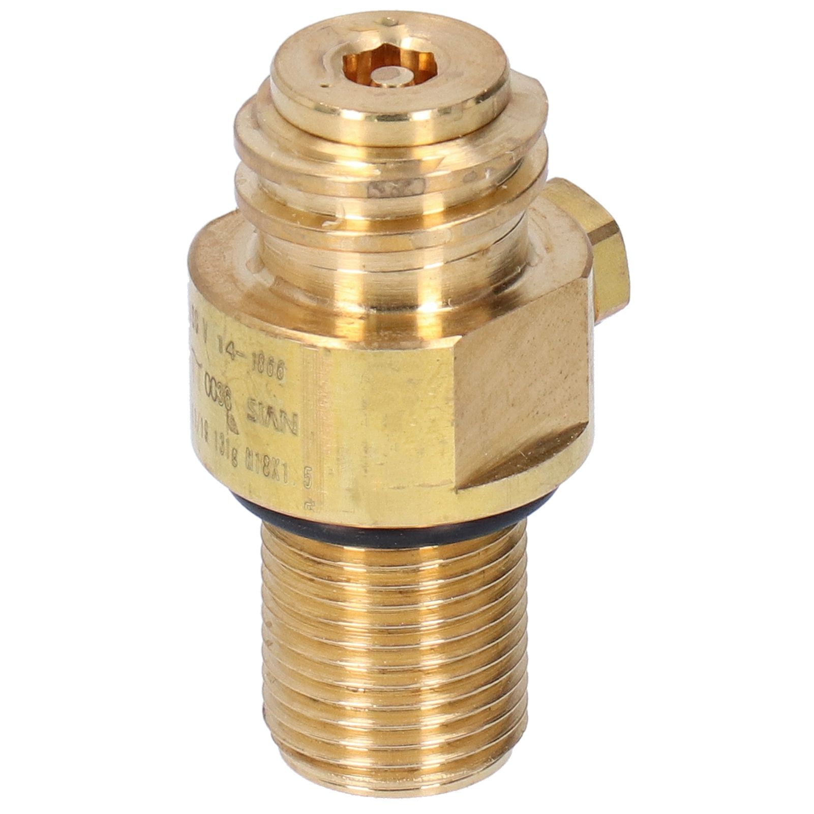 M18x1.5 Thread CO2 Cylinder Refill Adapter Pin Valve Converter Accessories for view 3