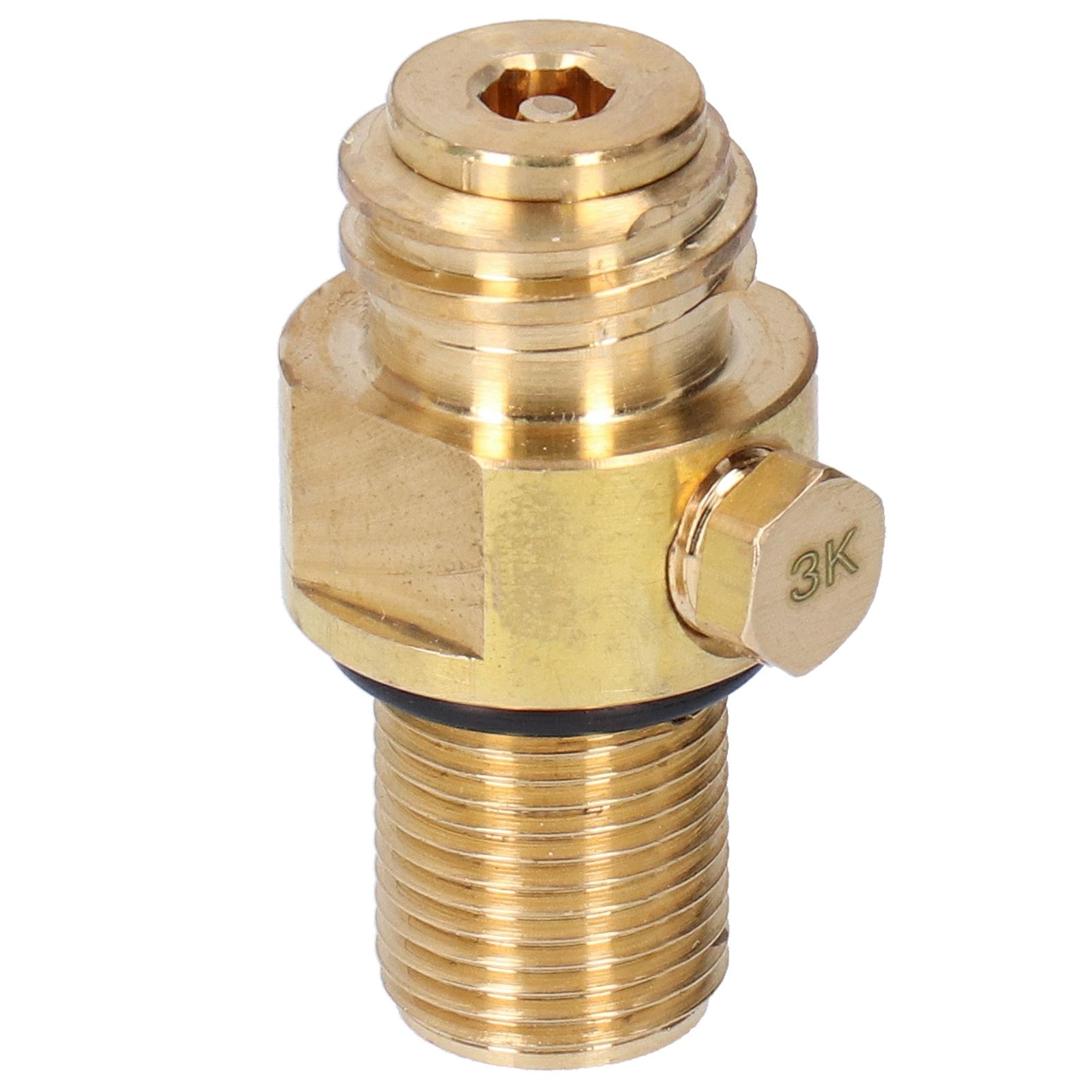 M18x1.5 Thread CO2 Cylinder Refill Adapter Pin Valve Converter Accessories for view 4
