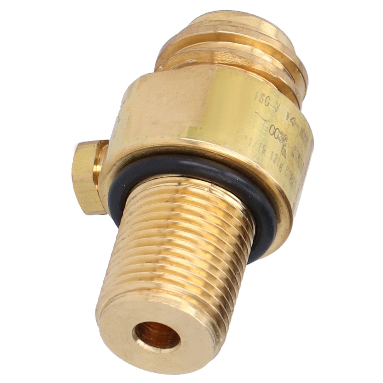 M18x1.5 Thread CO2 Cylinder Refill Adapter Pin Valve Converter Accessories for view 7