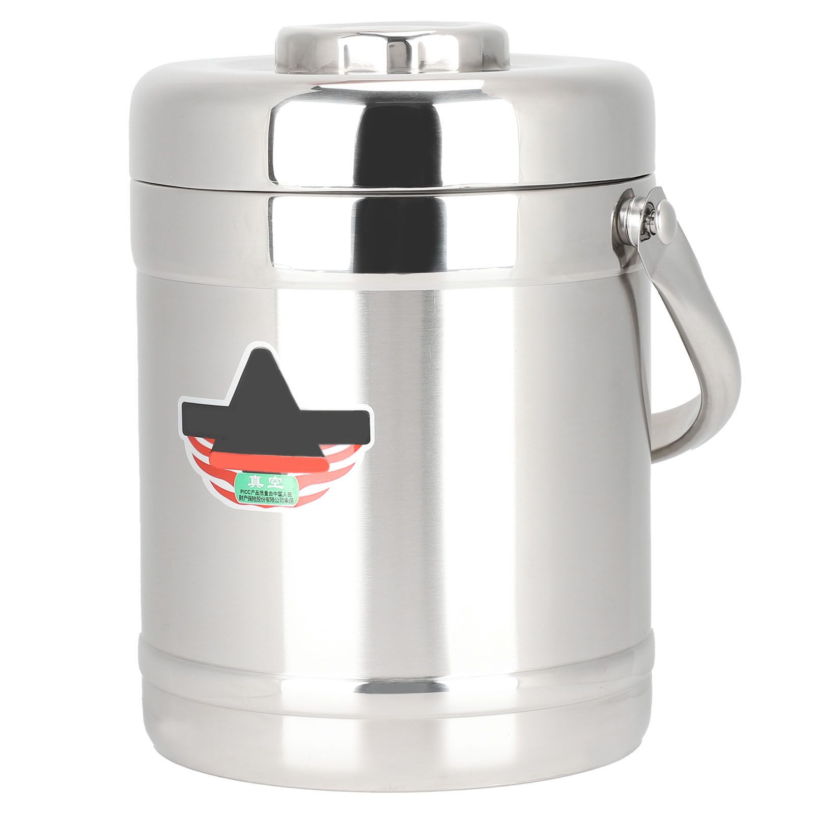 1.8L Straight Shape DoubleWall Vacuum Insulated Lunch Box Stainless Steel Hot view 5