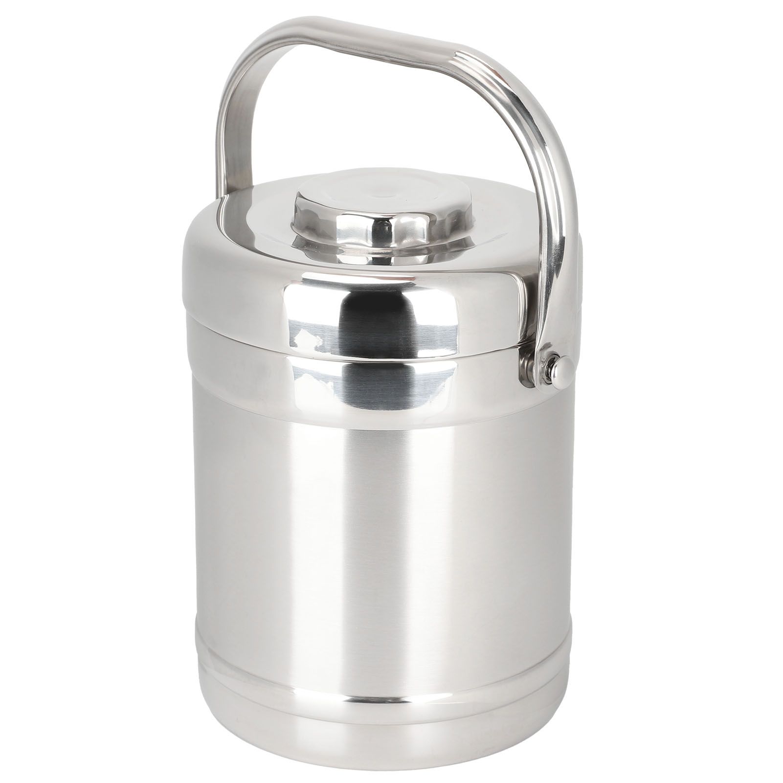 1.8L Straight Shape DoubleWall Vacuum Insulated Lunch Box Stainless Steel Hot view 6