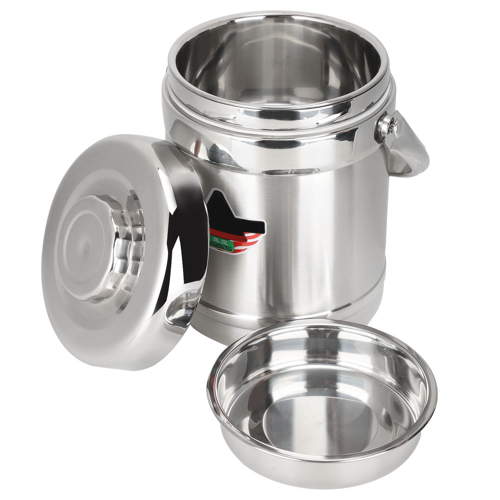 1.8L Straight Shape DoubleWall Vacuum Insulated Lunch Box Stainless Steel Hot view 8