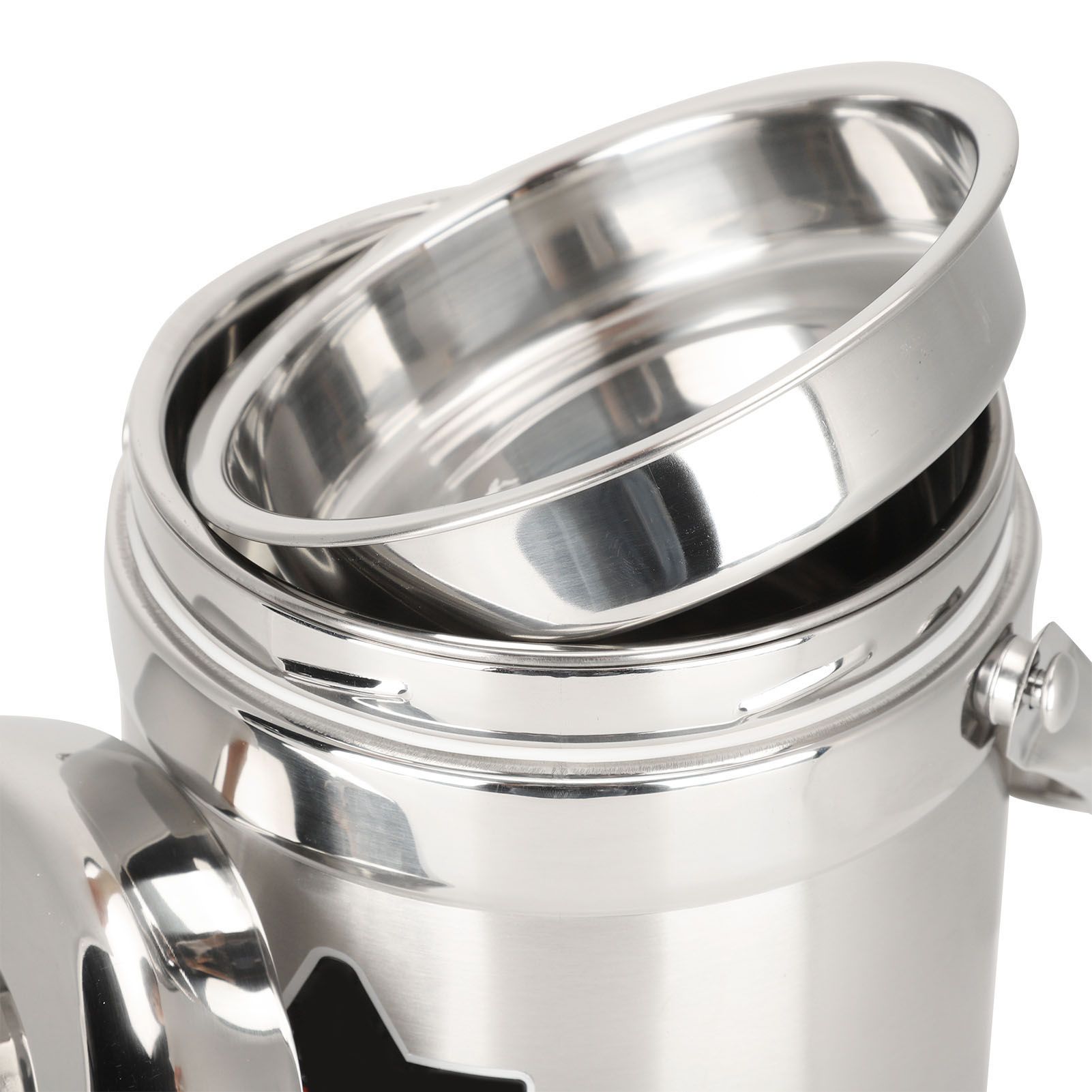 1.8L Straight Shape DoubleWall Vacuum Insulated Lunch Box Stainless Steel Hot view 11