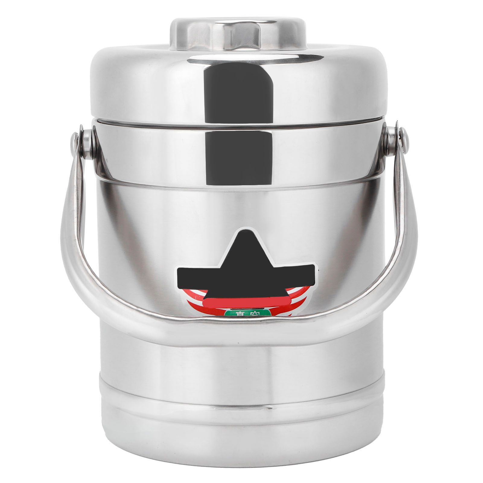1.2L StraightShaped Stainless Steel Vacuum Lunch Box Pot Insulated Food view 2