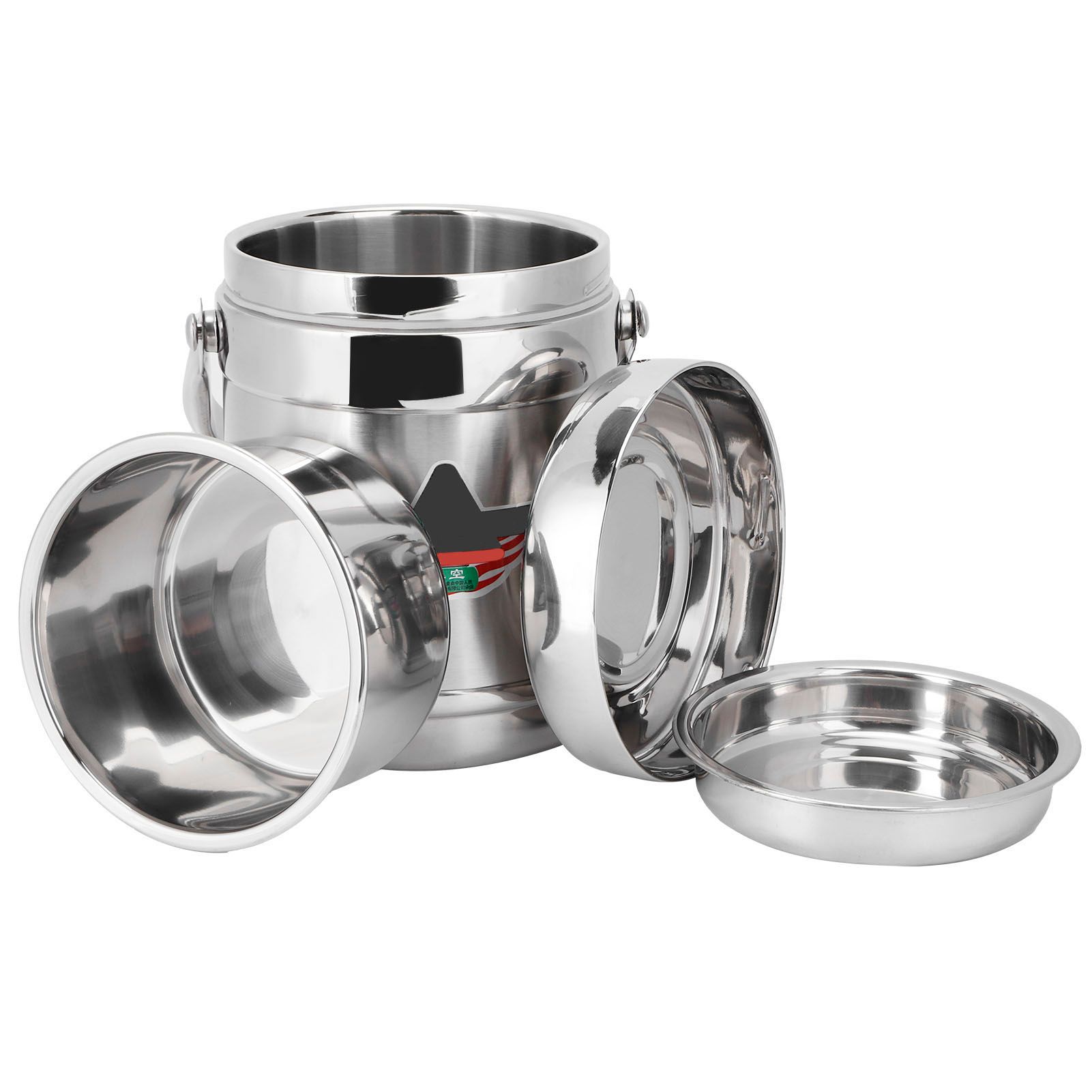 1.2L StraightShaped Stainless Steel Vacuum Lunch Box Pot Insulated Food view 8