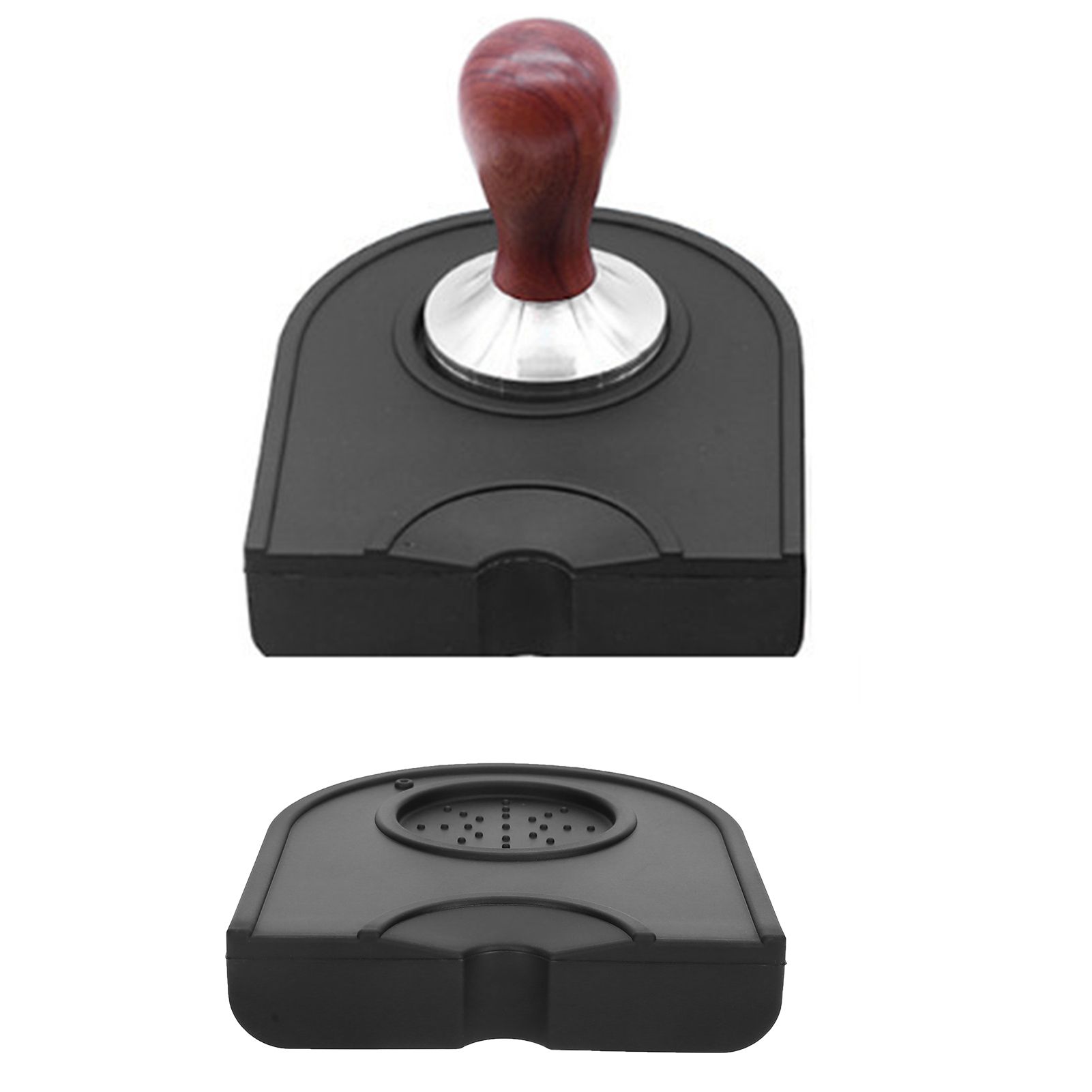 Silicone Coffee Tamper Holder Powder Pad Antiskid Coffee Tamper Mat Coffee view 9