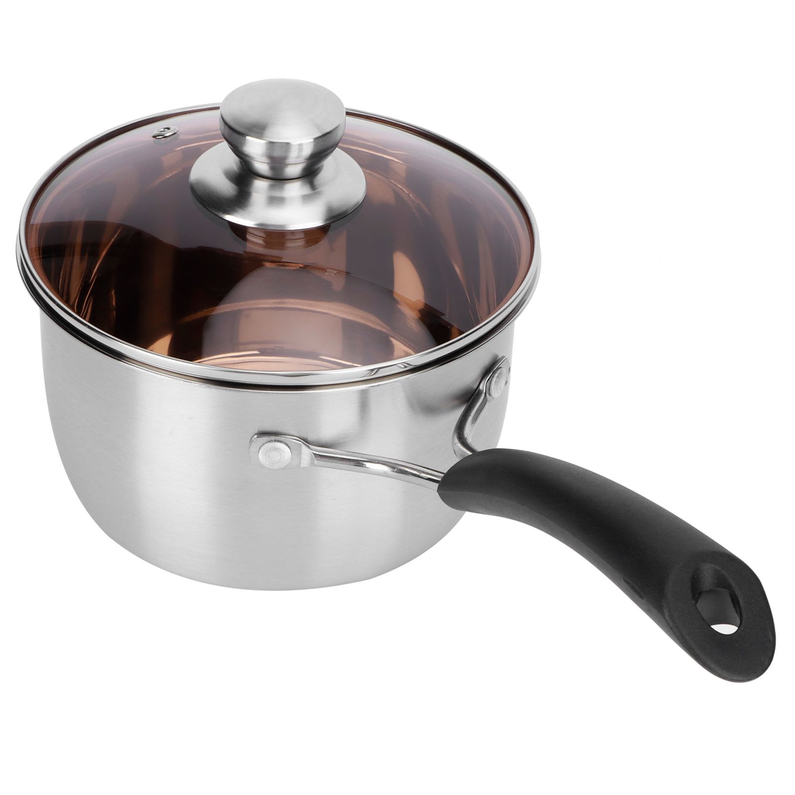 Single Handle Milk Pot Multifunctional Soup Pot Stewpan Baby Food Saucepan