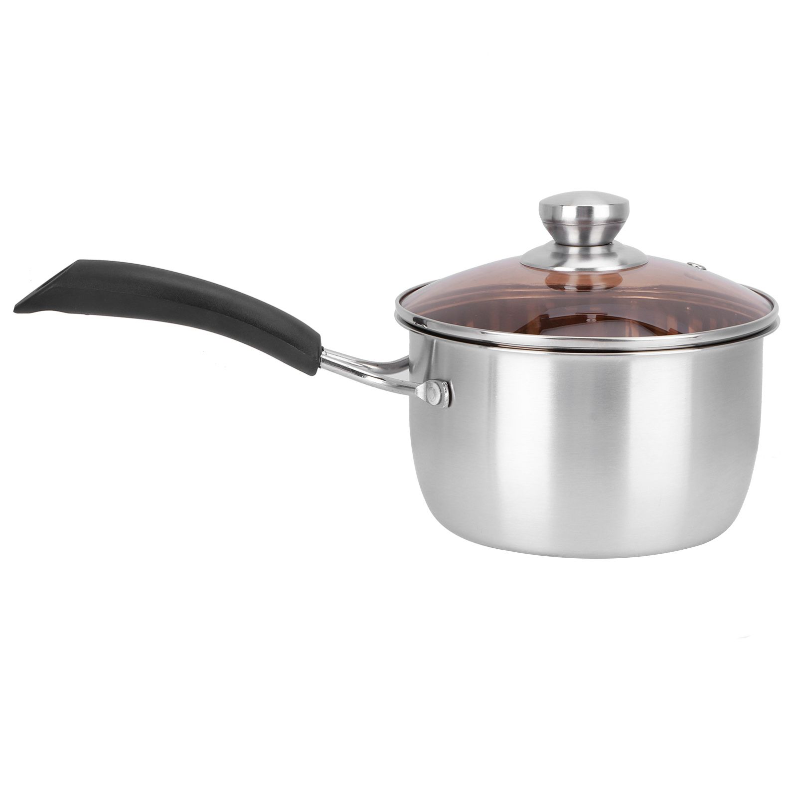Single Handle Milk Pot Multifunctional Soup Pot Stewpan Baby Food Saucepan view 2