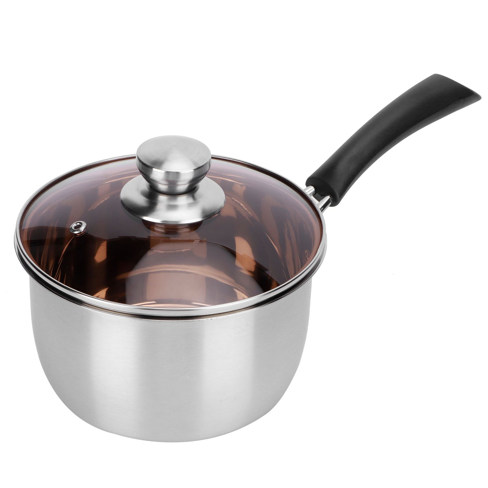 Single Handle Milk Pot Multifunctional Soup Pot Stewpan Baby Food Saucepan view 4