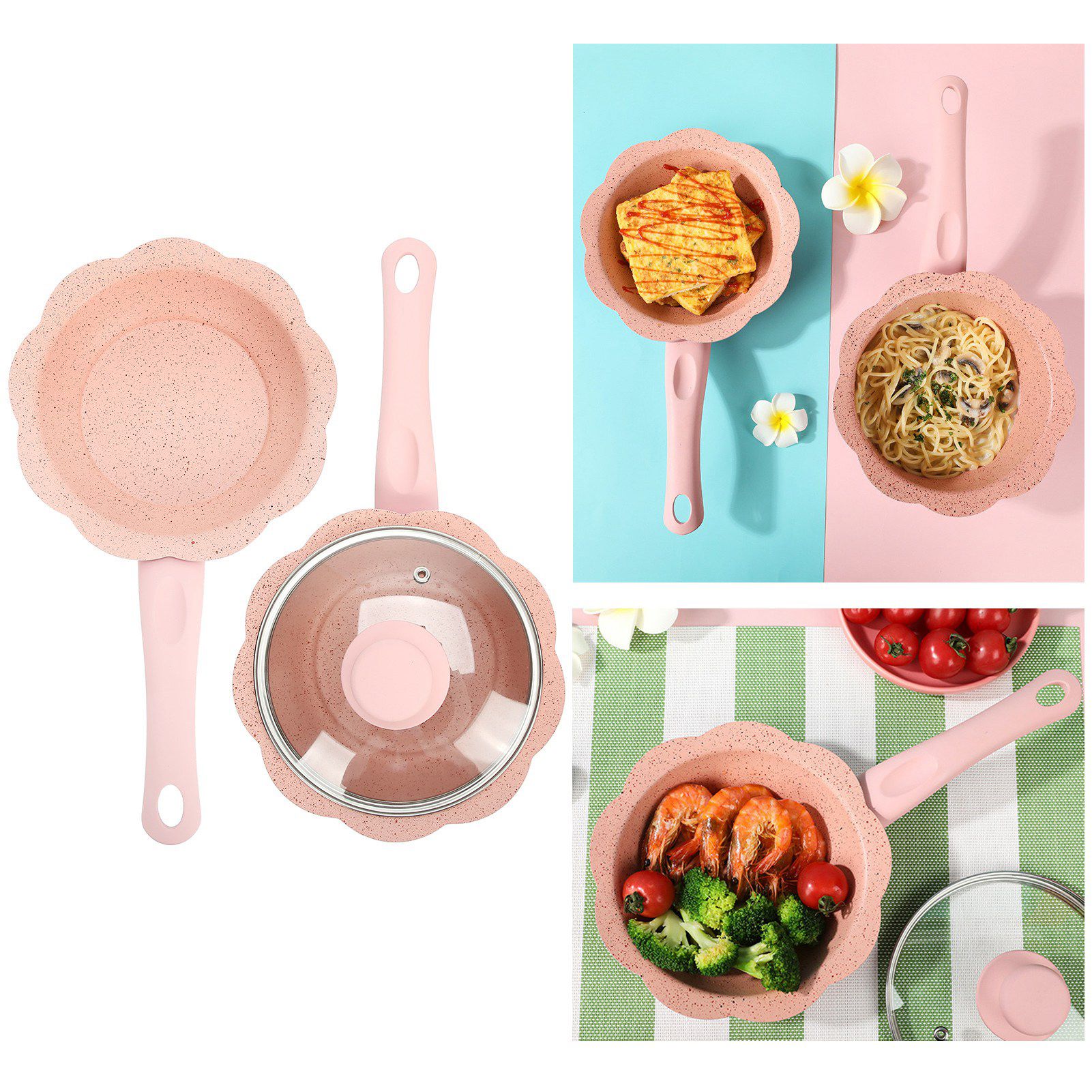 Milk Soup Pot Set Non‑Stick Multifunction Frying Pan Saucepan Baby Food view 9