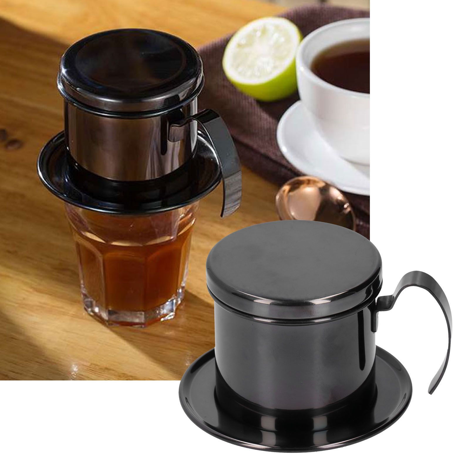 Coffee Pot 304 Stainless Steel Drip Coffee Maker Infuser for Hone Kitchen view 9