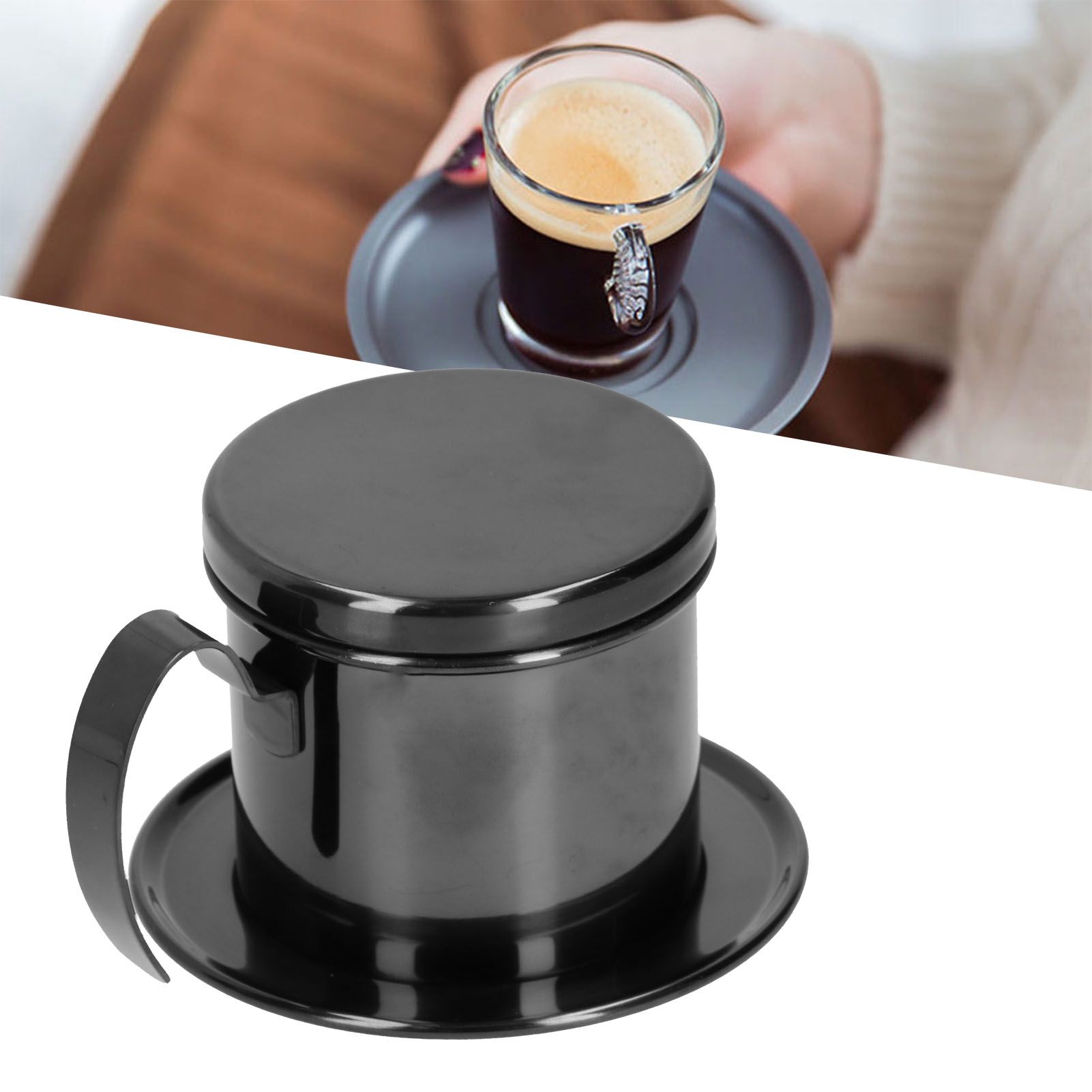 Coffee Pot 304 Stainless Steel Drip Coffee Maker Infuser for Hone Kitchen view 10