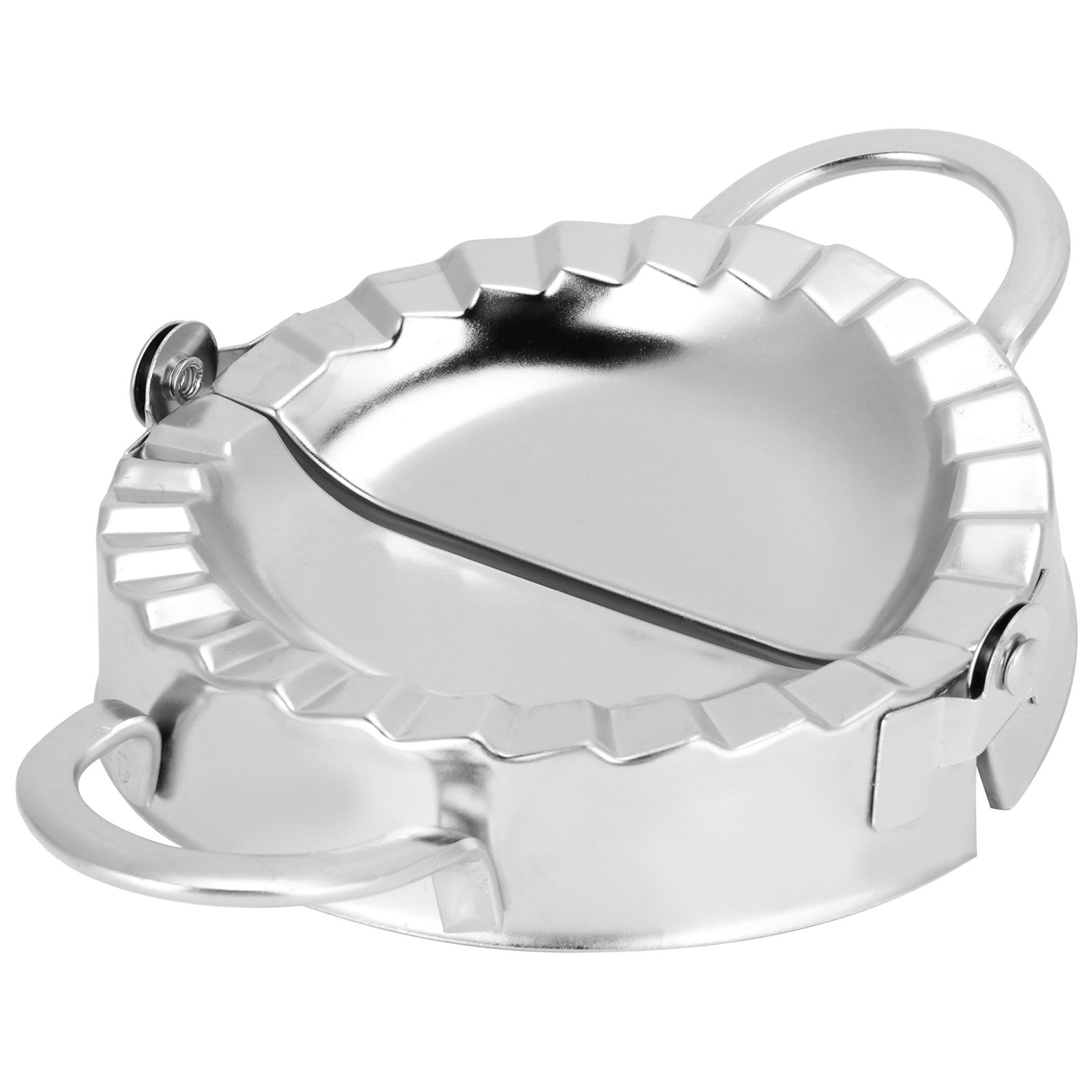 Dumpling Maker Wrapper 304 Stainless Steel Cutter Pie Ravioli Making Fold view 6