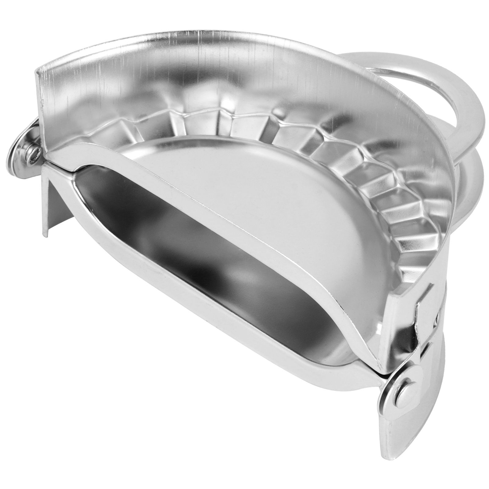 Dumpling Maker Wrapper 304 Stainless Steel Cutter Pie Ravioli Making Fold view 8
