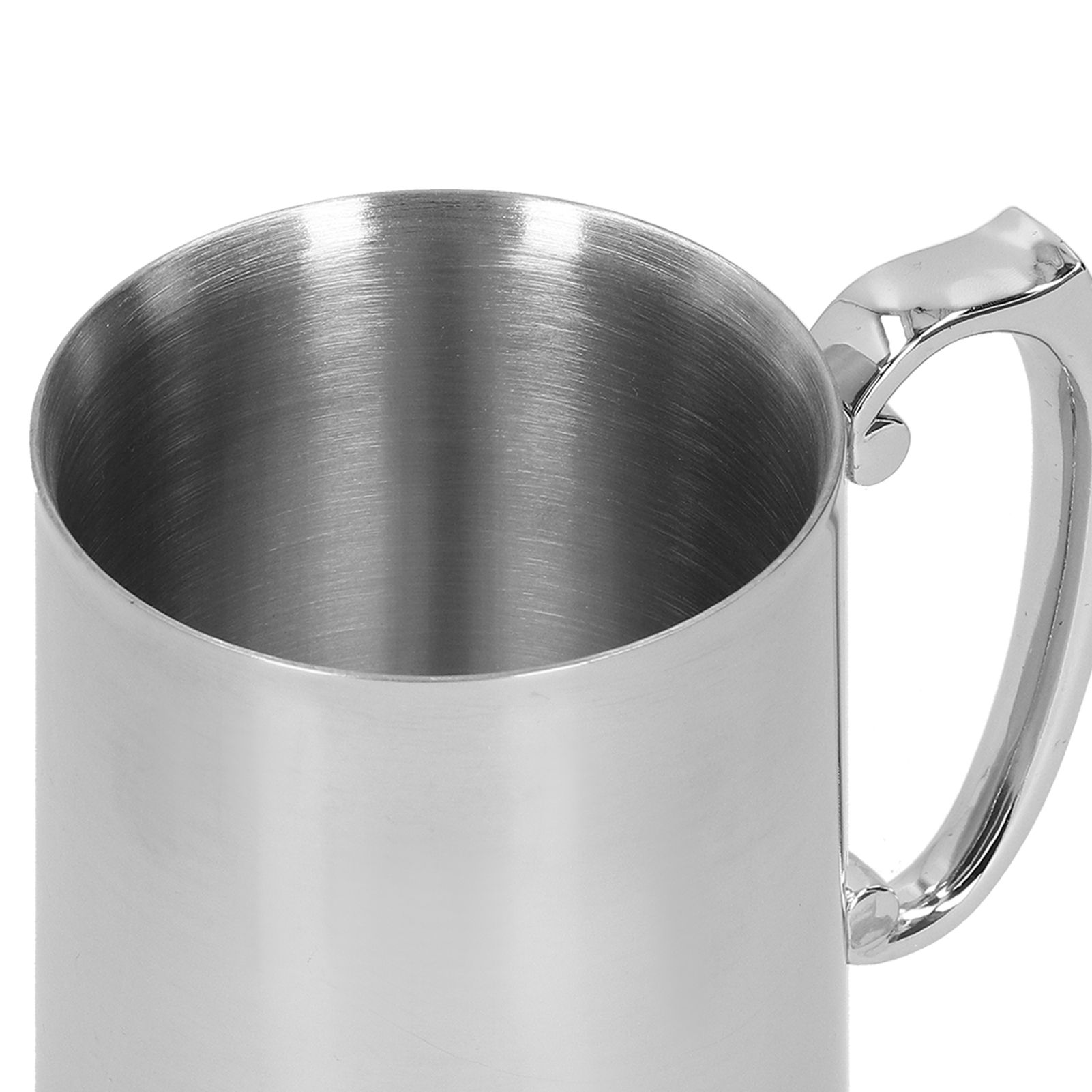 Stainless Steel Mug Silver with Handle for Bar Hotel Supplies Cocktail Glass view 12