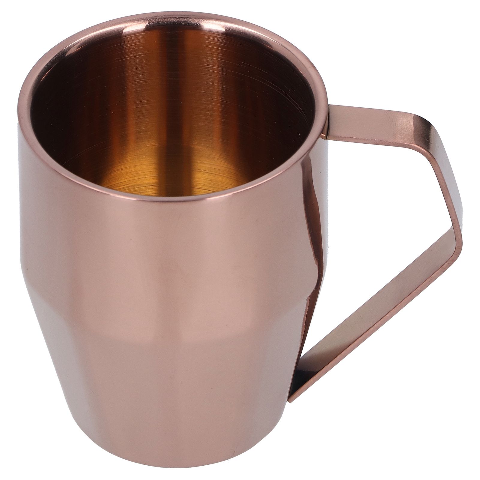 Mug Cup 304 Stainless Steel Double Layer Diamond Surface European Coffee Water view 2