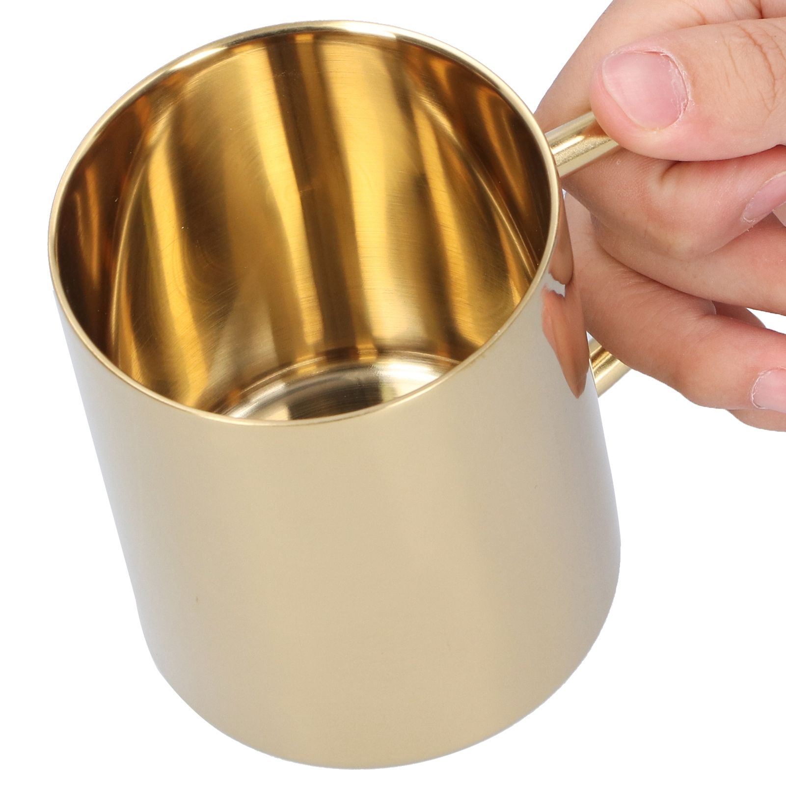 Mug Cup 304 Stainless Steel Double Layer Anti Scald Coffee Tea Water Cup with view 7