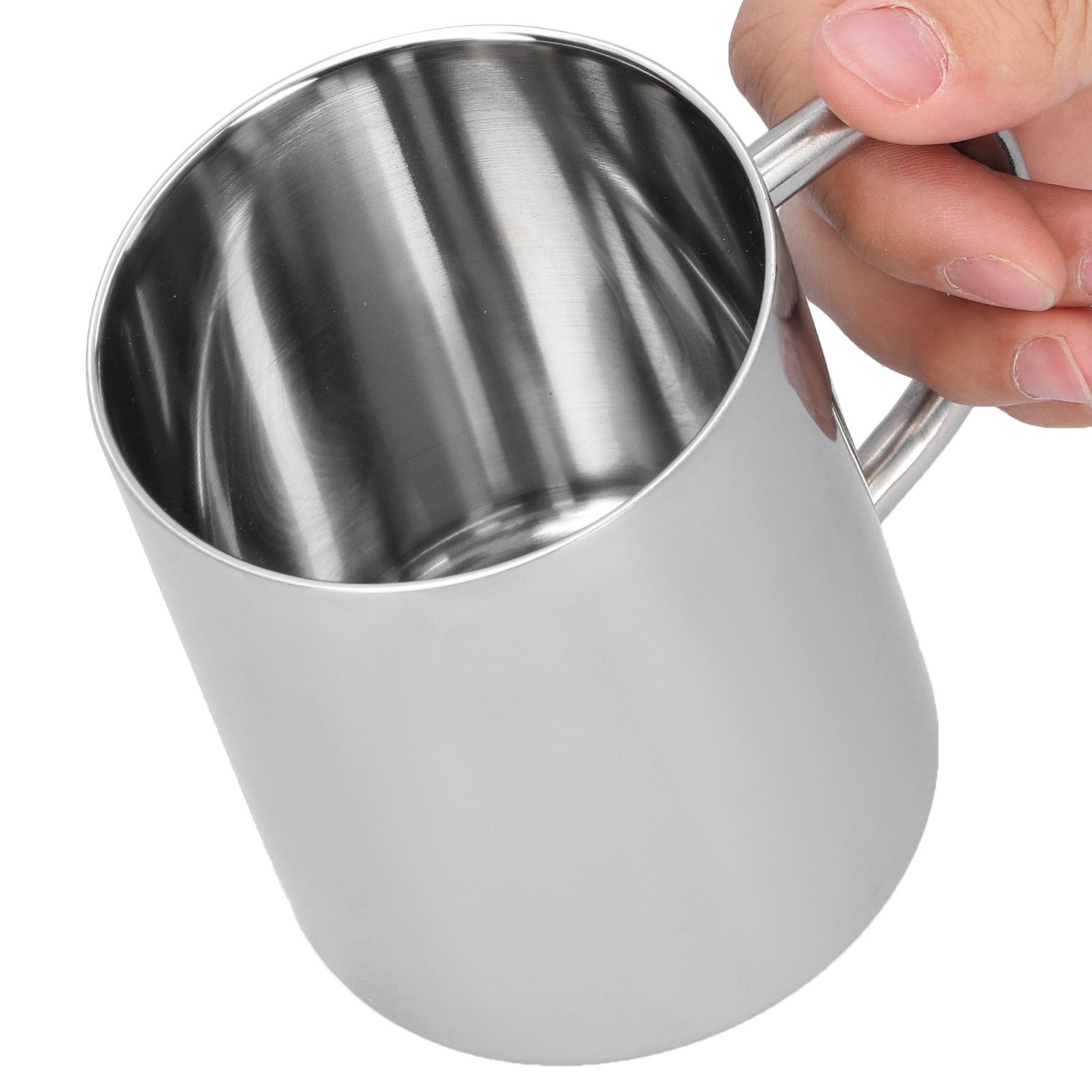 Mug Cup 304 Stainless Steel Double Layer Anti Scald Coffee Tea Water Cup with view 7
