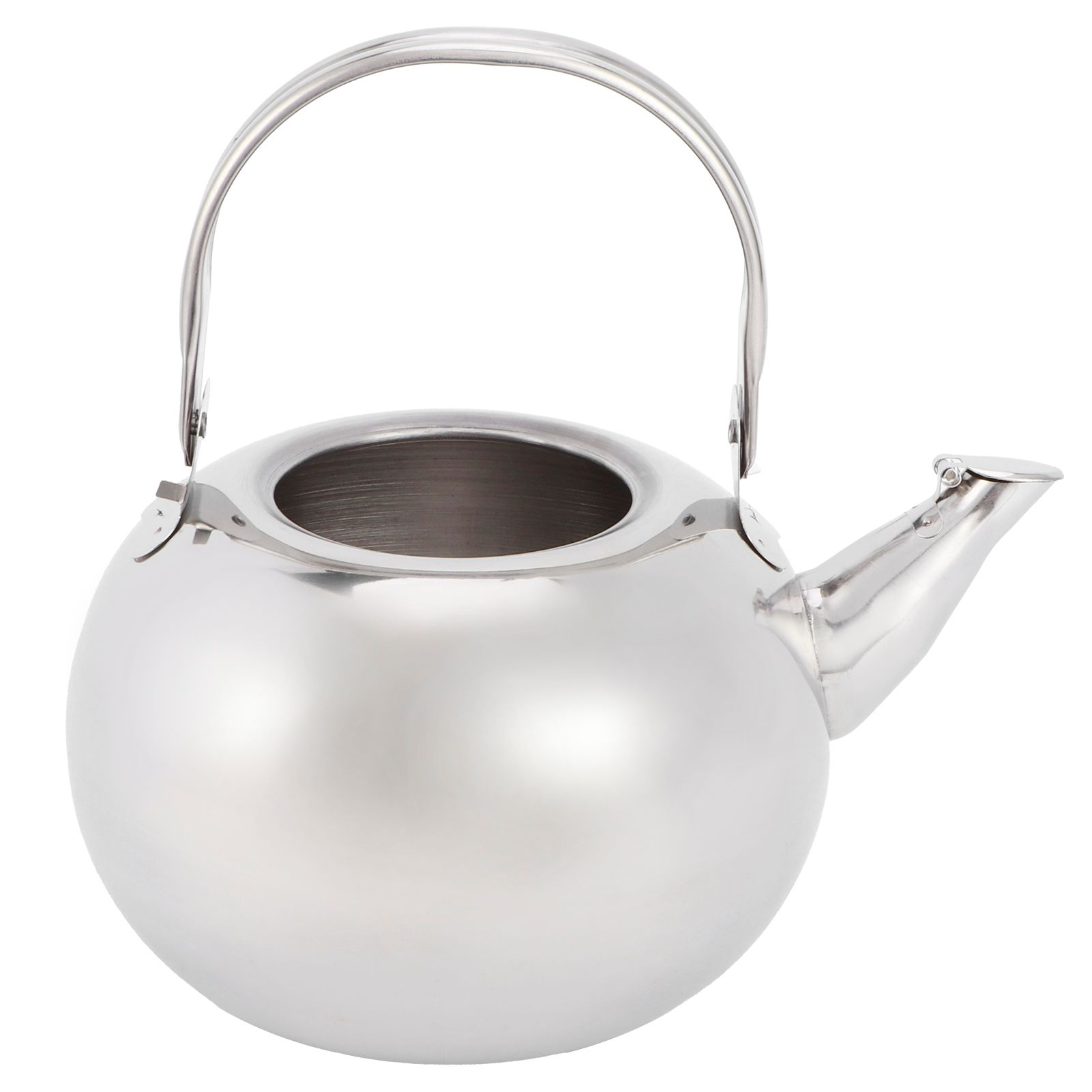 304 Stainless Steel Teapot Flat Bottom Induction Cooker Water Kettle Tea Pot view 5