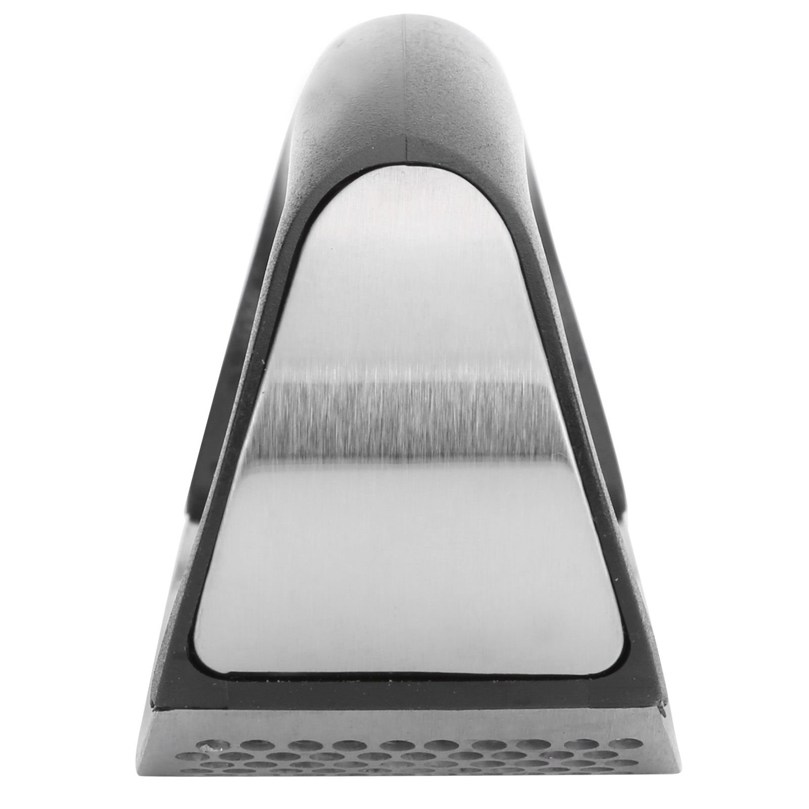 Stainless Steel Garlic Press Mincer Crusher with Cleaning Brush and Garlic view 8